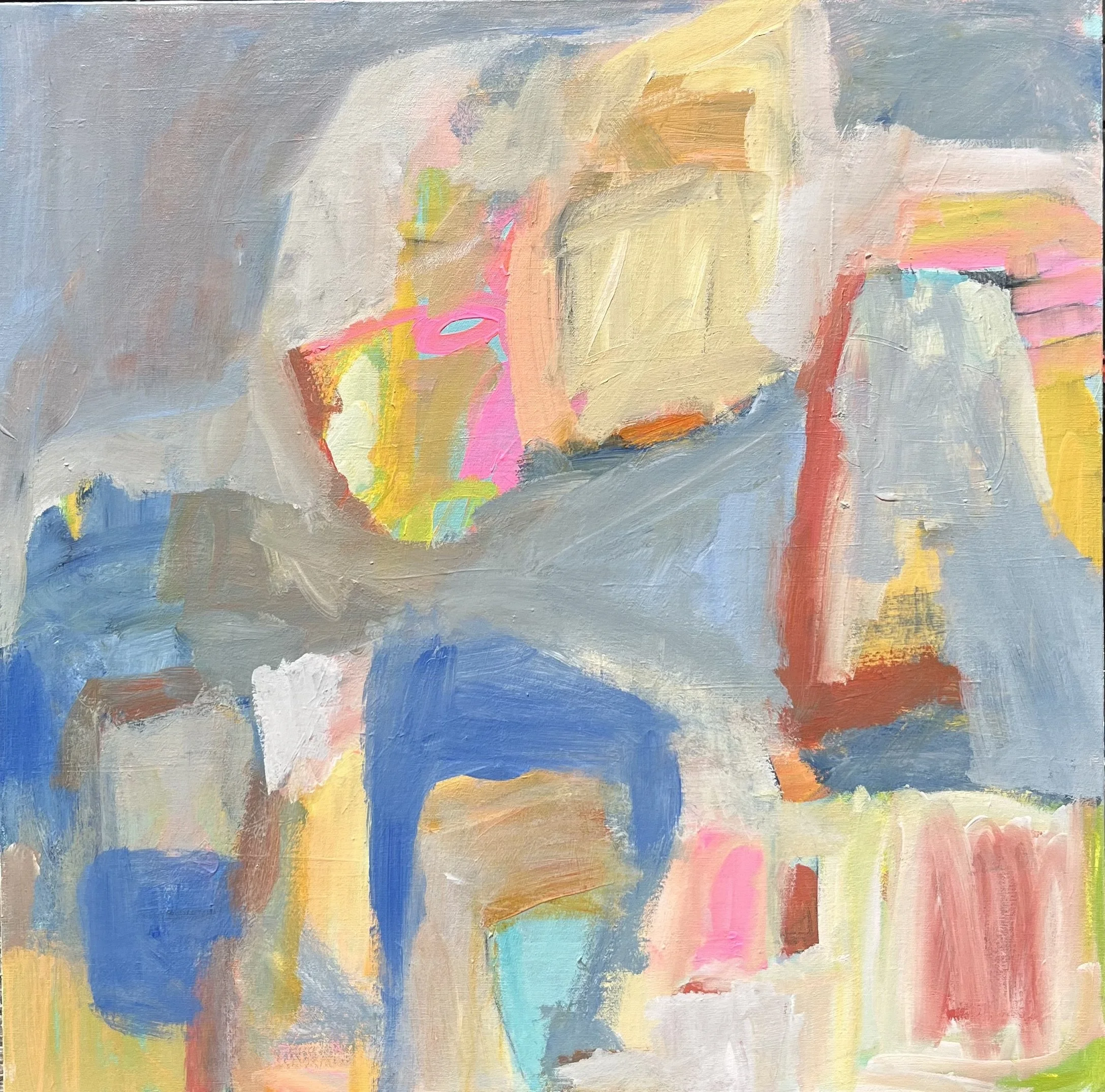 Lovely Day - 24” x 24” - Acrylic on canvas - $575
