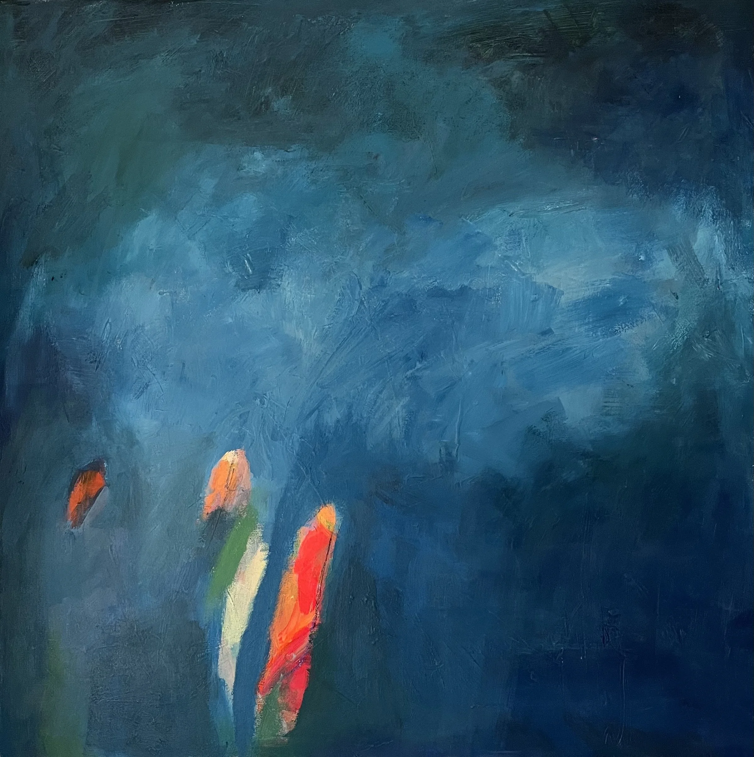 Remnants - 36” x 36” - Acrylic on canvas (framed) - $1200