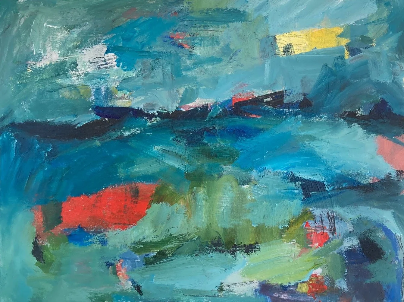 Window Of Light - 18" x 24" - Acrylic on canvas - $400