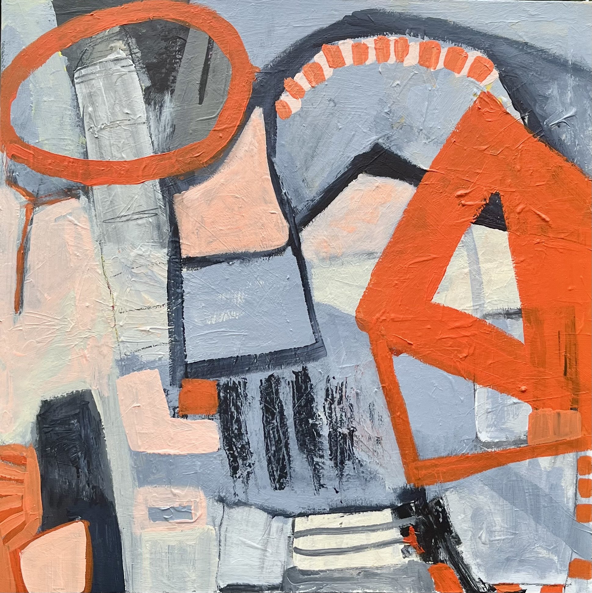 Crossroads - 24" x 24" - Acrylic on canvas - $550