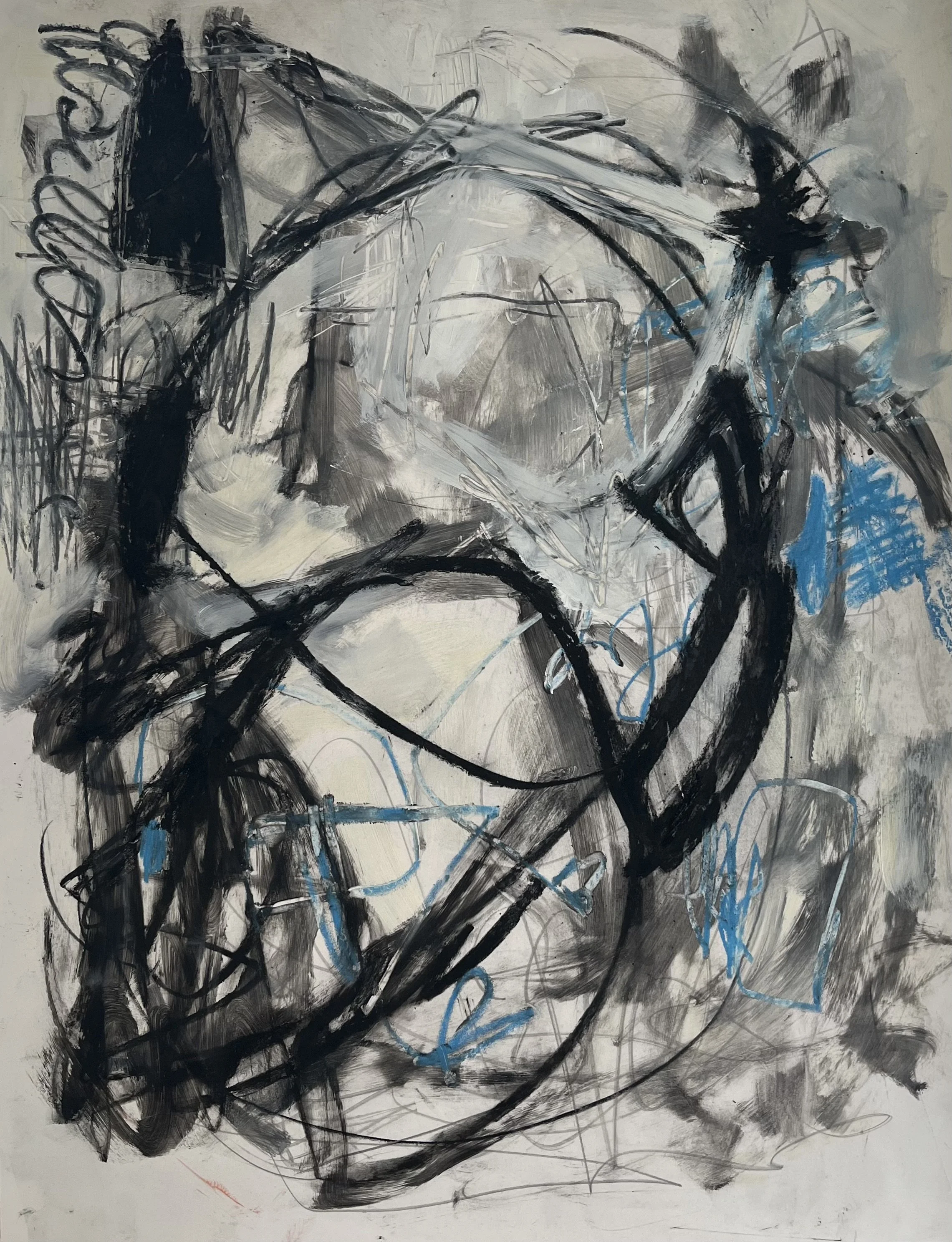 22” x 28” - Acrylic on paper - $200