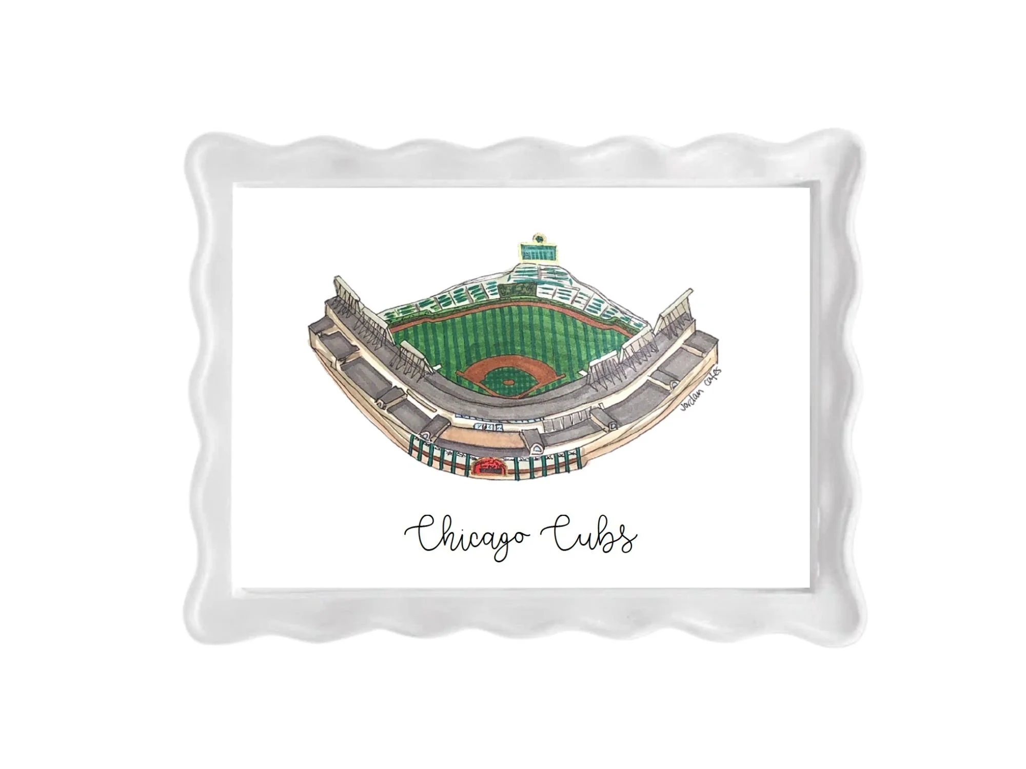 Cubs Stadium Digital Print