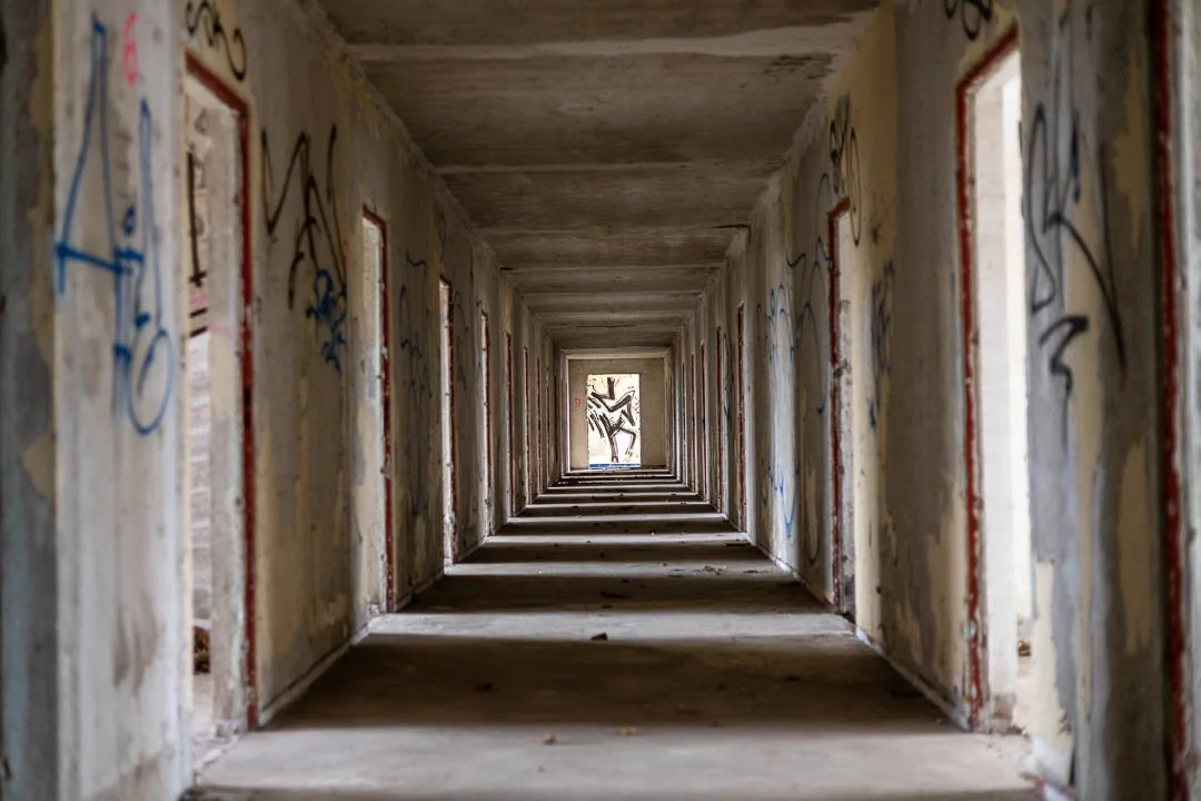 Hohenschoenhausen refugee homes Abandoned Berlin 2023-1944.jpg