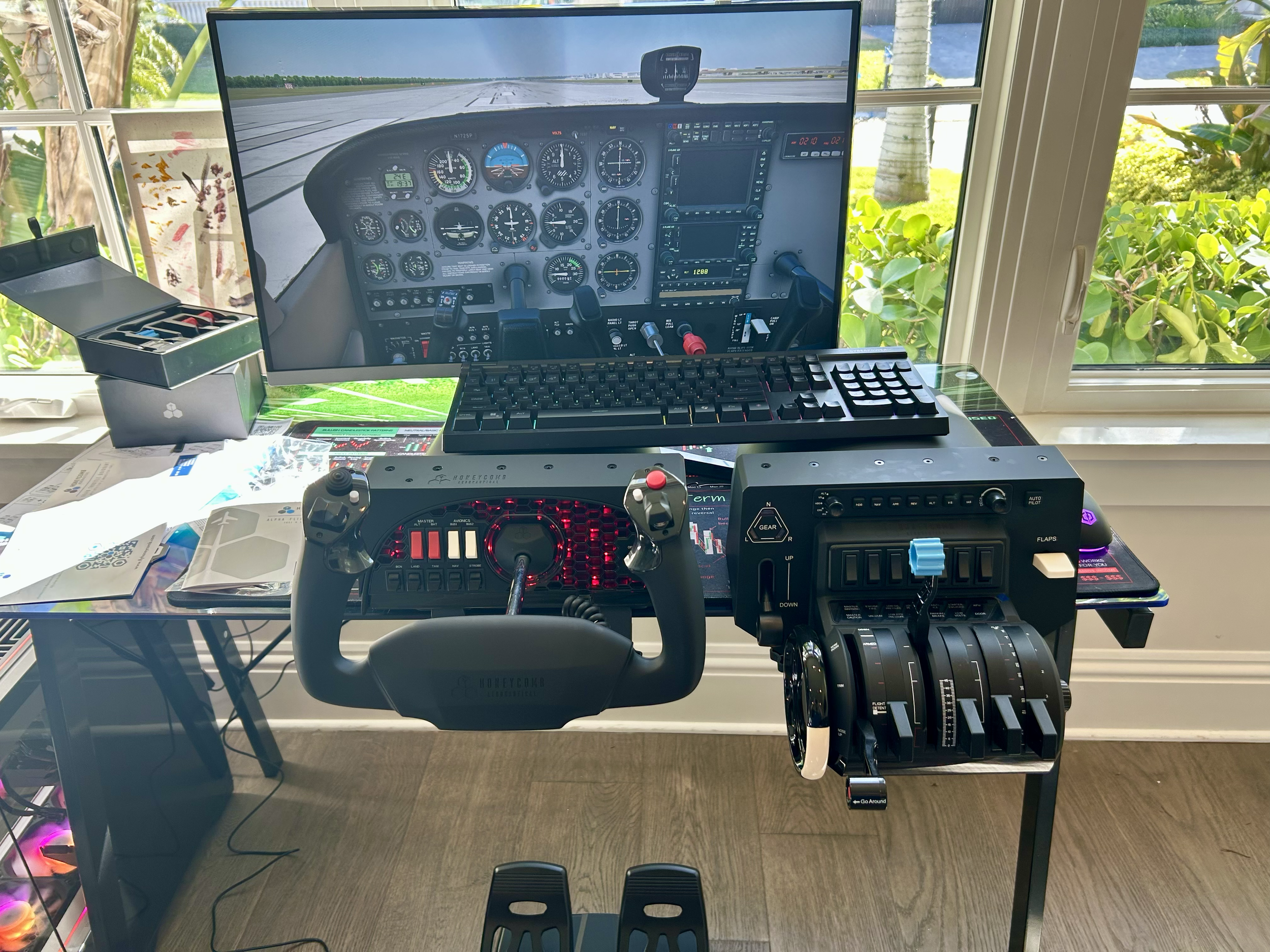 Flight Simulator Installation and Calibration