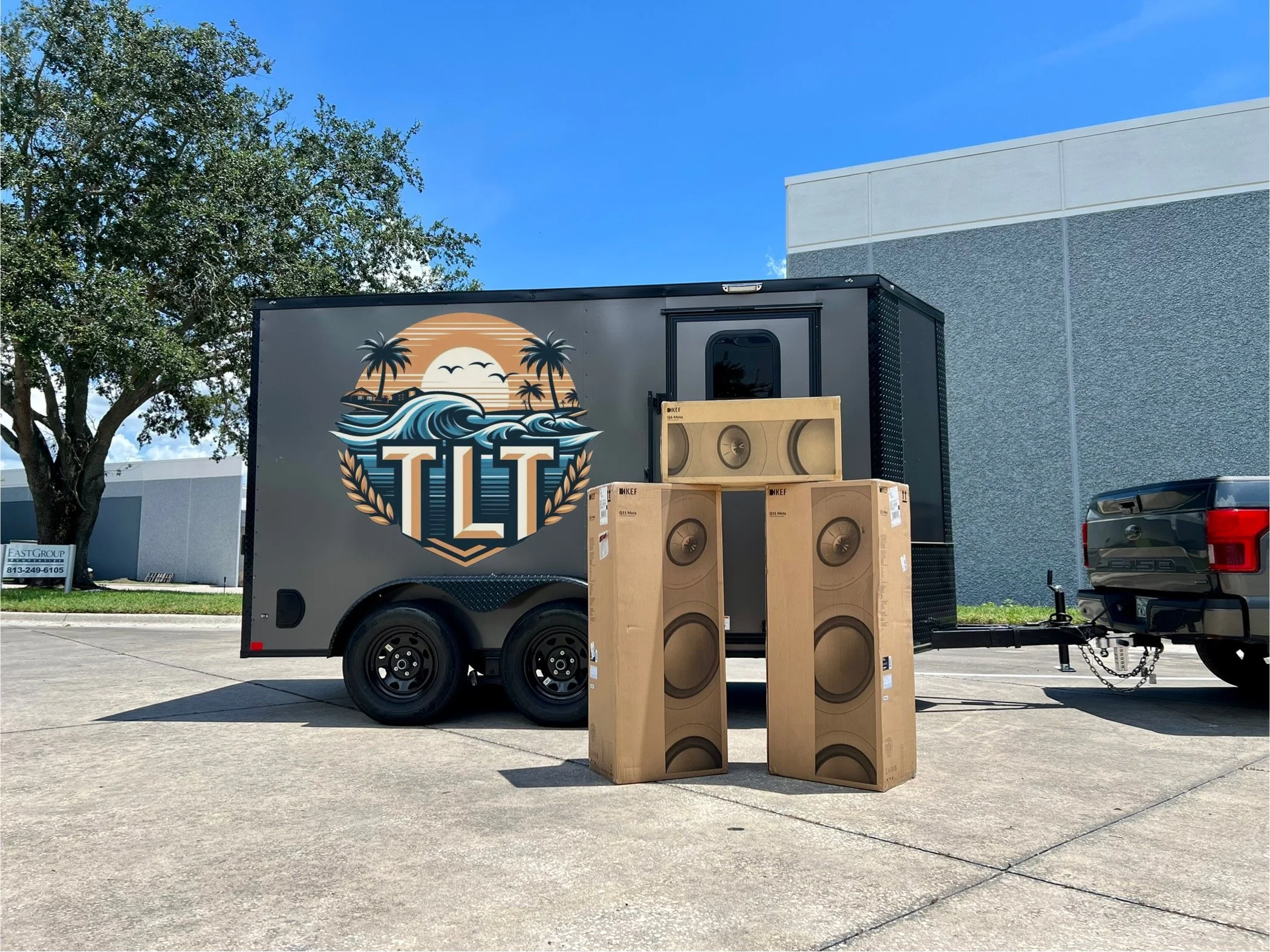 TLT Trailer With Kef Speakers