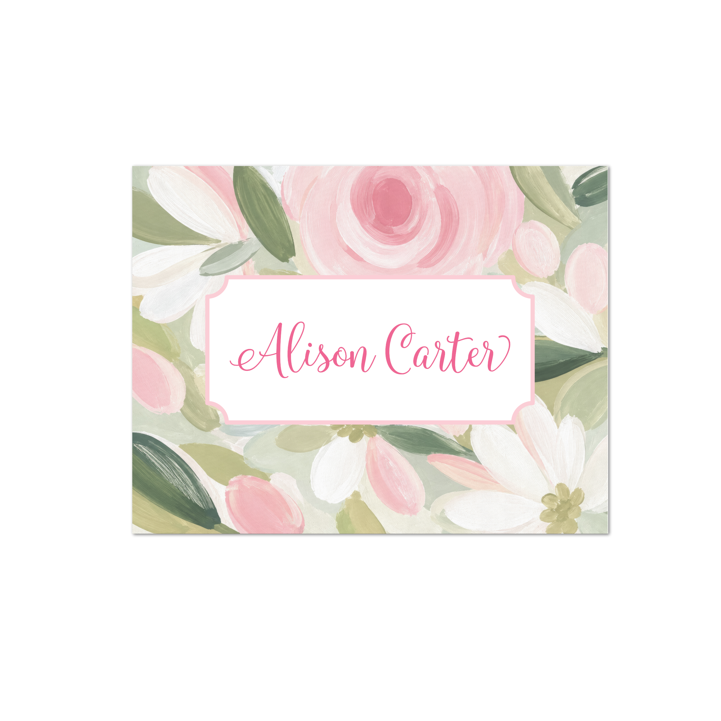 New! Flower Garden 2- Folded Note Cards