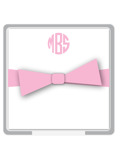 Circle Monogram Acrylic Desk Set