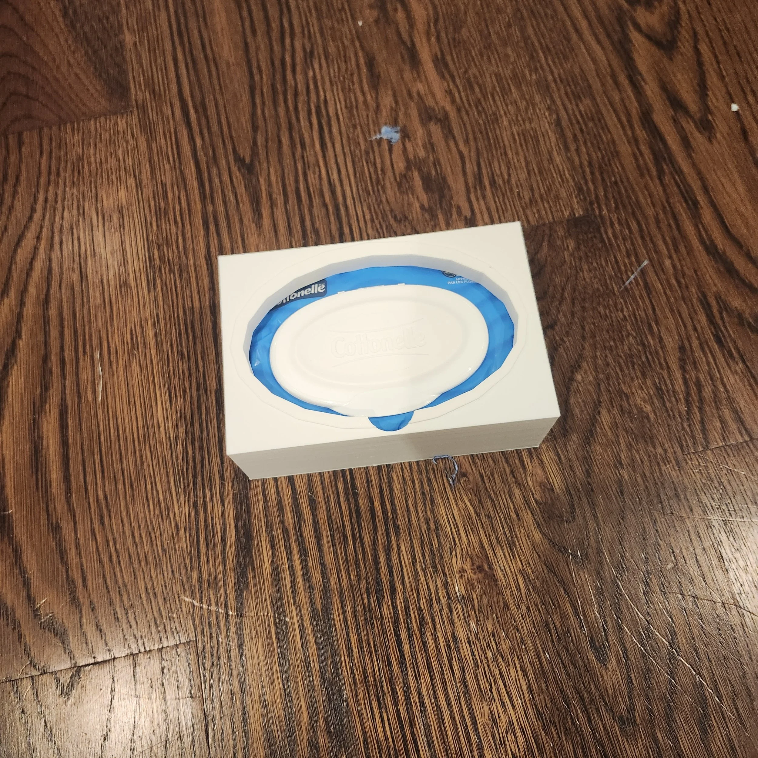 Cottonelle 42 count wipes holder with slider