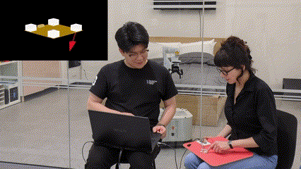 gif of graphic displaying how the sensors the robot arm uses in action