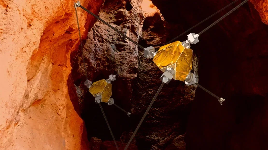 Meet a robot that could crawl through extraterrestrial caves