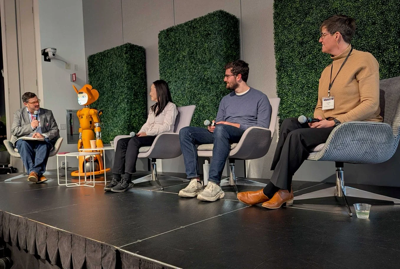 The SRC contributes a robot participant to the Stanford Converge conference