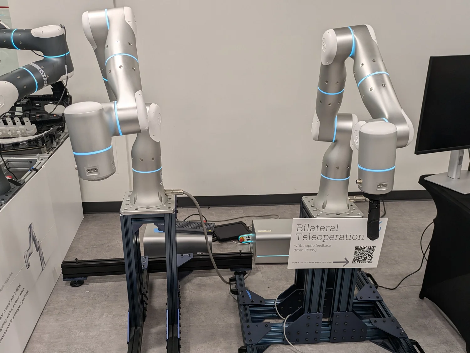 Bilateral Teleoperation with Haptic Feedback — Stanford Robotics Center