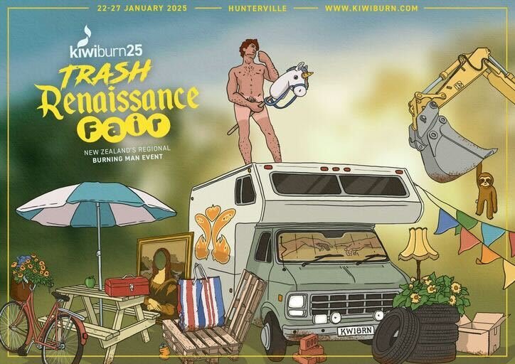 Episode 11: 2025 Kiwiburn Trash Renaissance Fair Review (Cherie, Cris, Pete, &amp; Shelley)