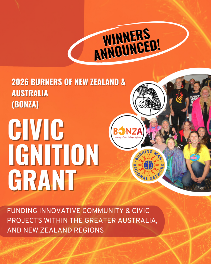 Episode 29: Burners Without Borders &amp; Civic Ignition Grants (Cris, Jessica, PY, &amp; Shannon)