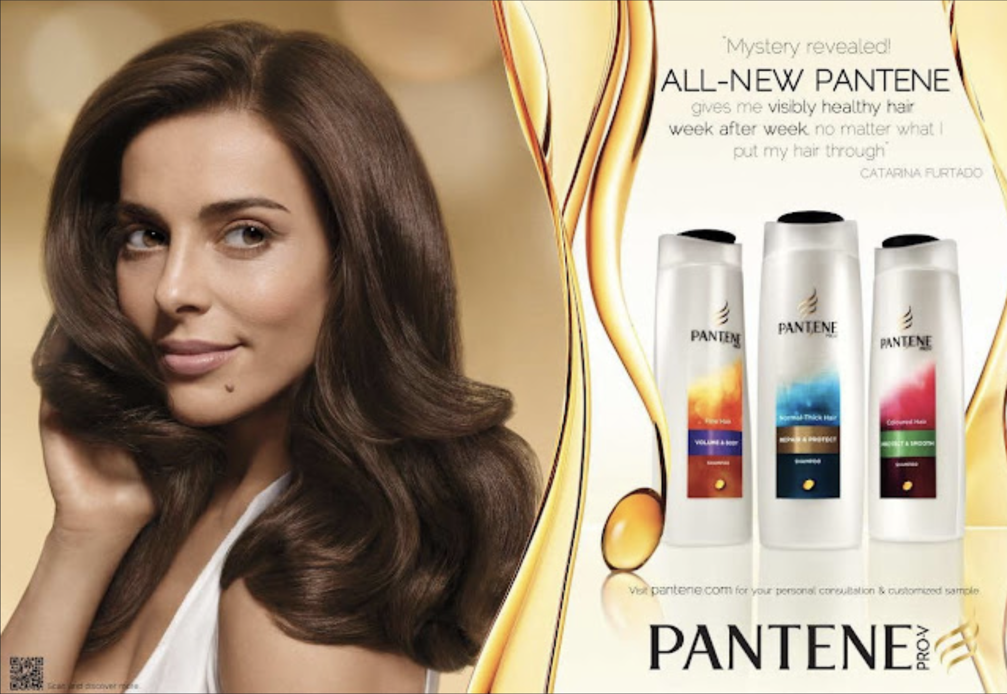Ken Arthur Hair with Catarina Furtado for Pantene Portugal