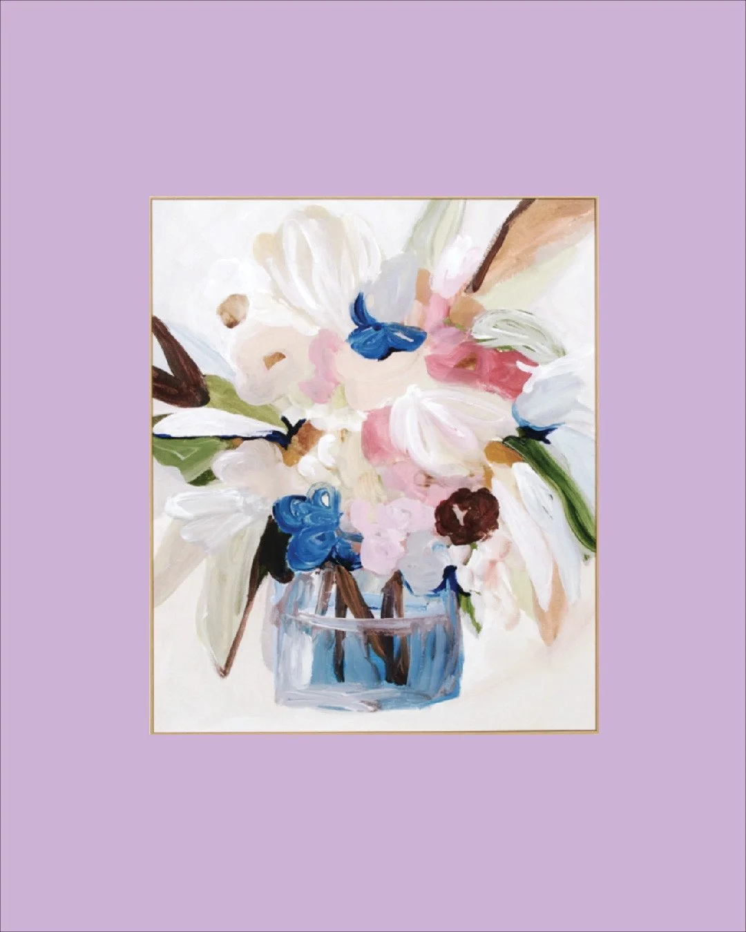 Layered washes of blush, blue, and green &mdash; our Spring floral art series celebrates nature's gentle blossoms. Soft, spirited, and full of charm, these artworks speak straight to the Spring personality soul of Remy.