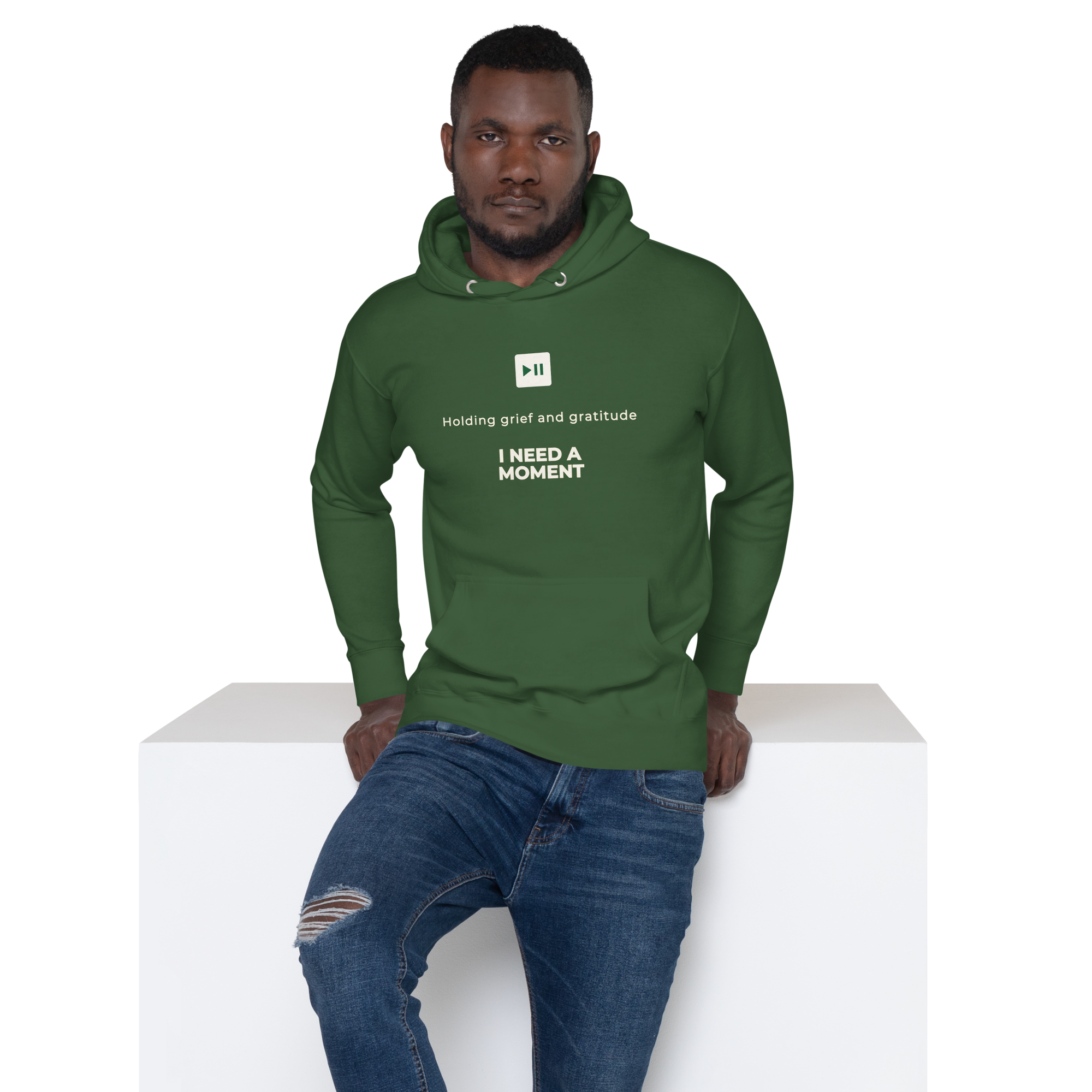 Holding Grief and Gratitude Hoodie