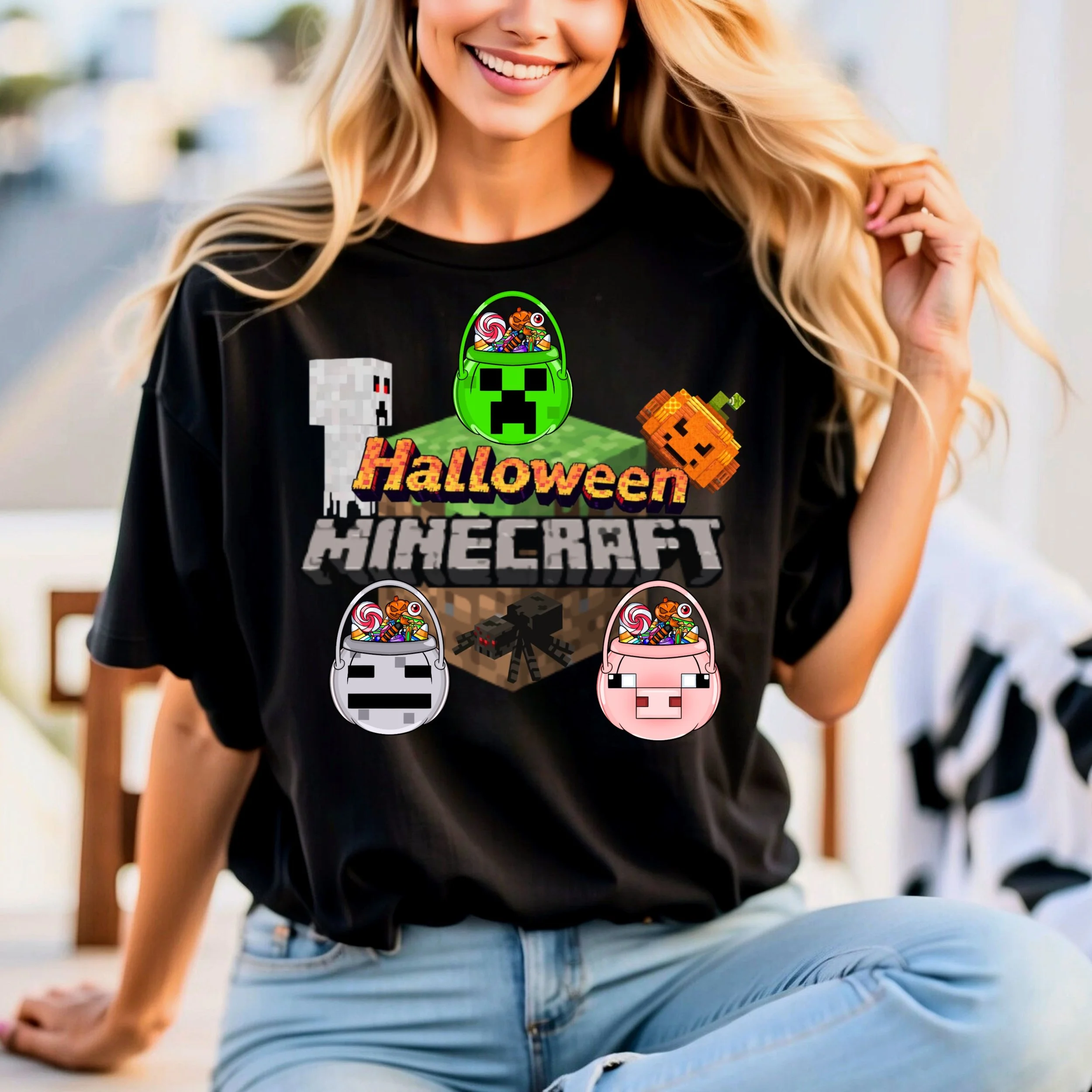 Halloween Minecraft PNG
