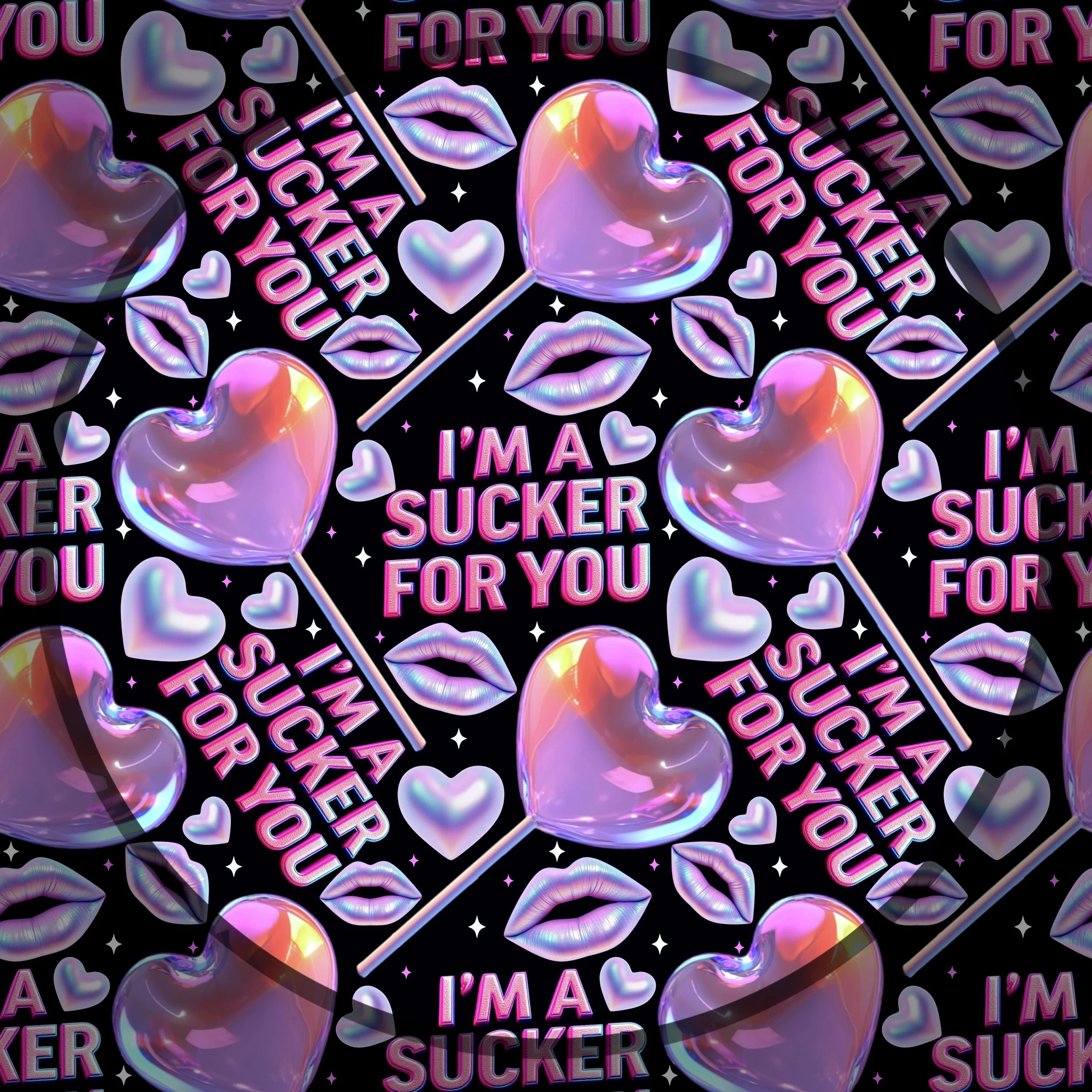 I’m A Sucker For You (black color way)