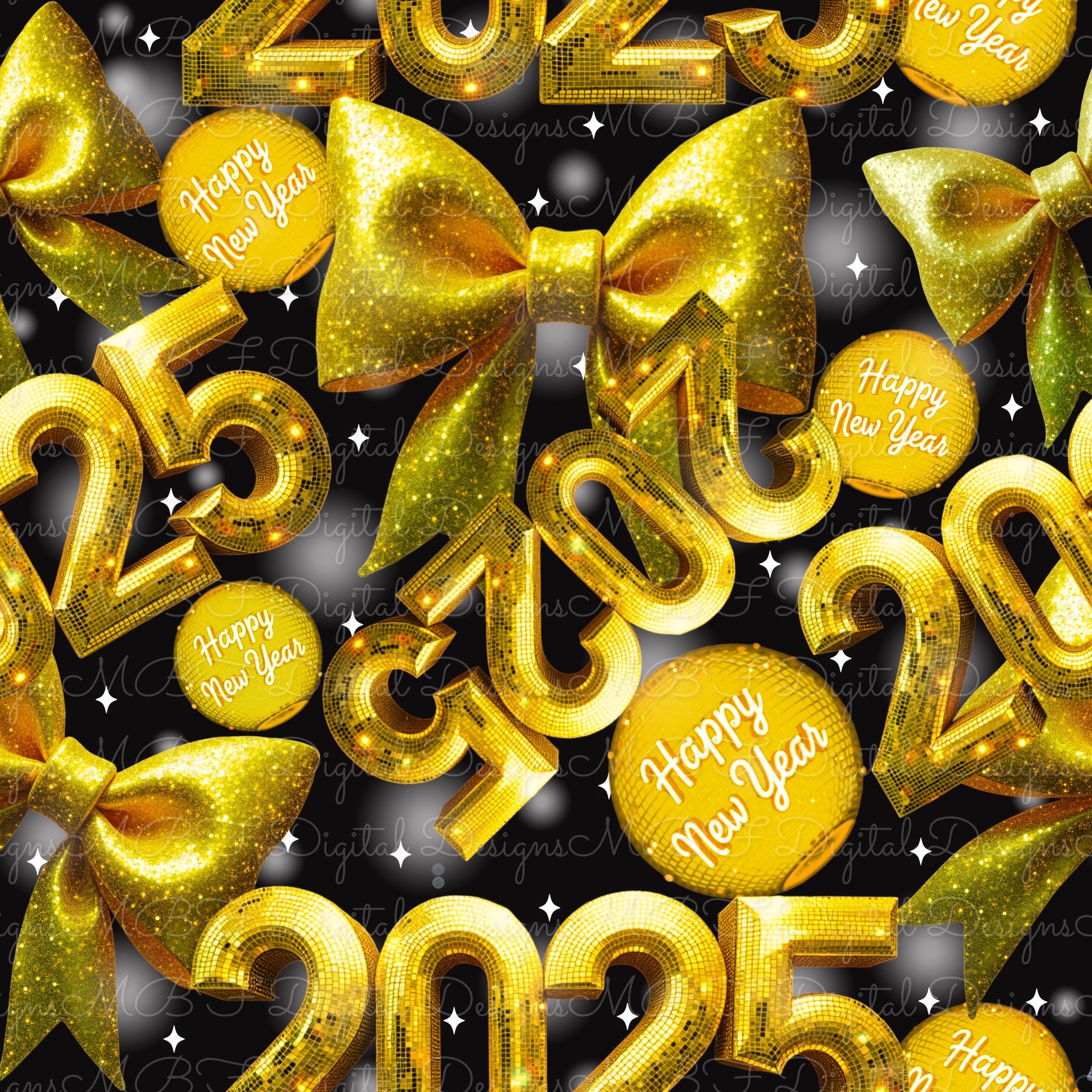 New Years 25 (Gold Color Way)
