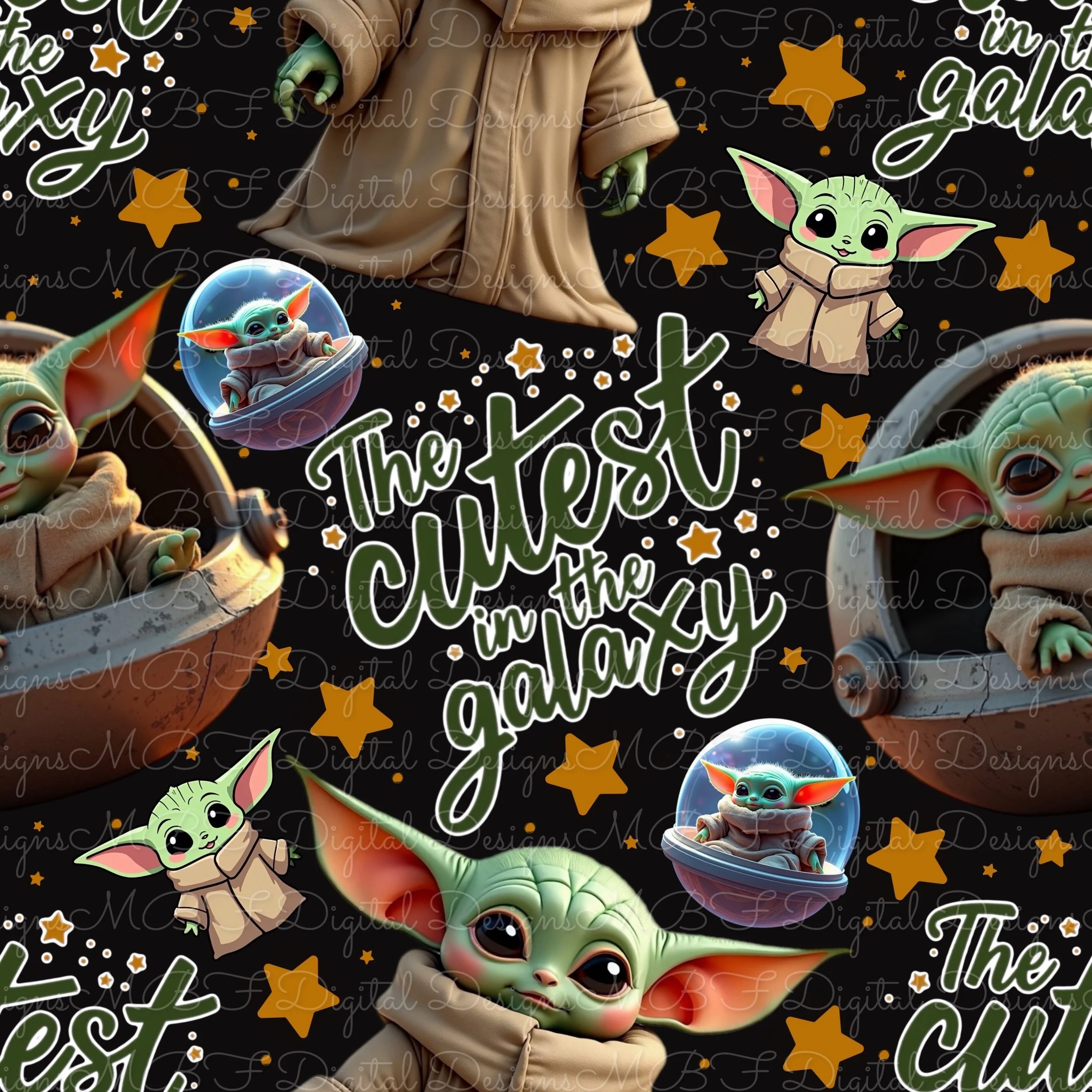 Cutest In The Galaxy (black color way)
