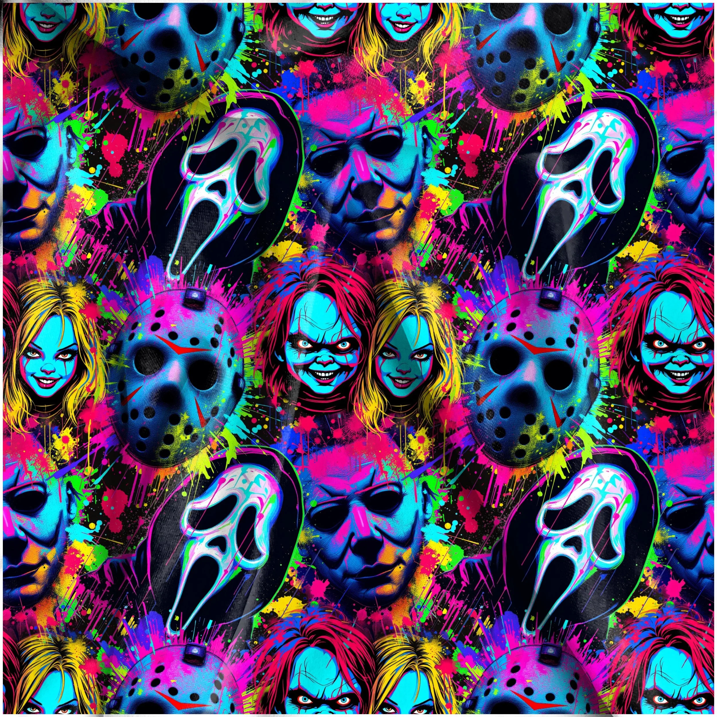 Horror Glow (black color way)
