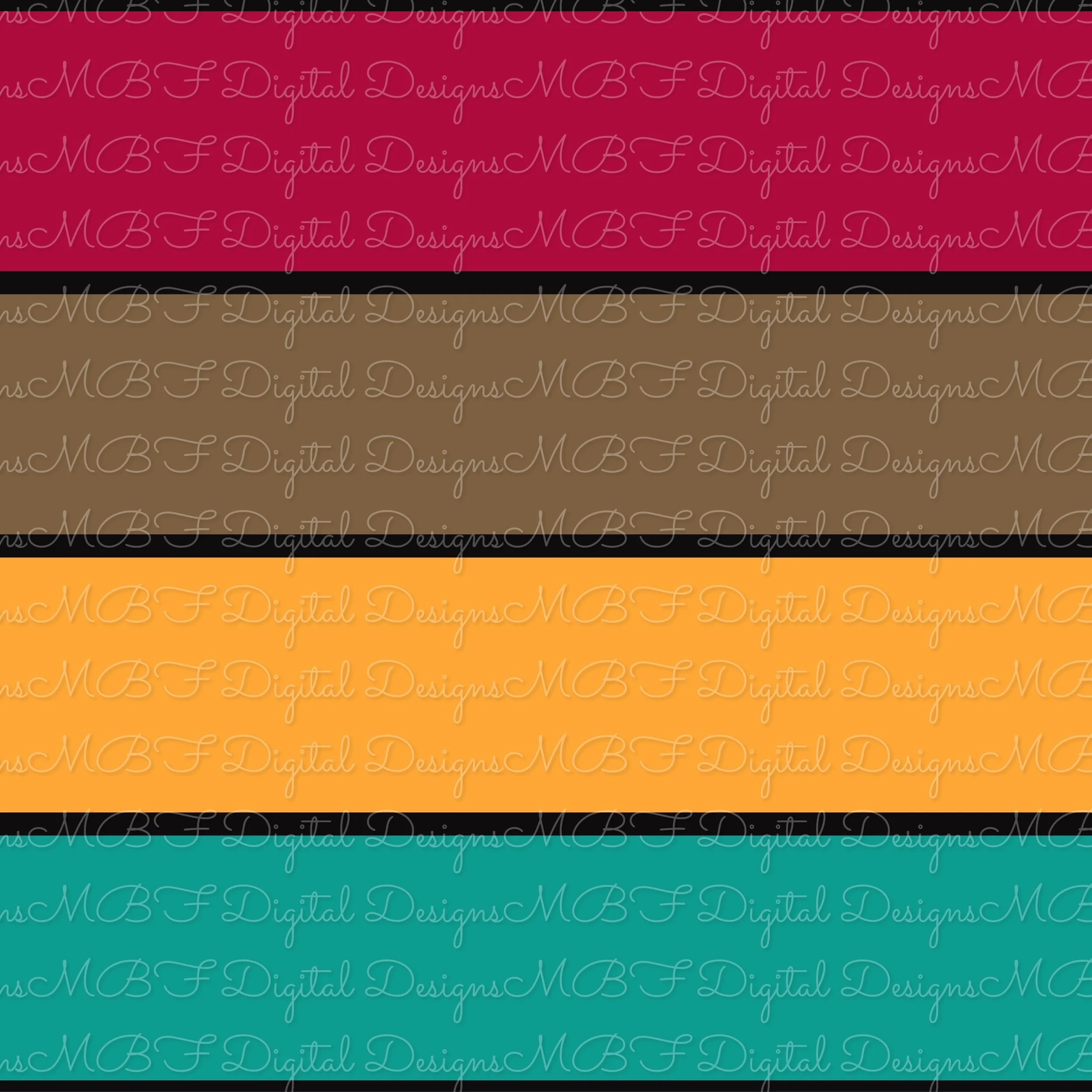 Fall Barb-ie Striped Coord (black horizontal)