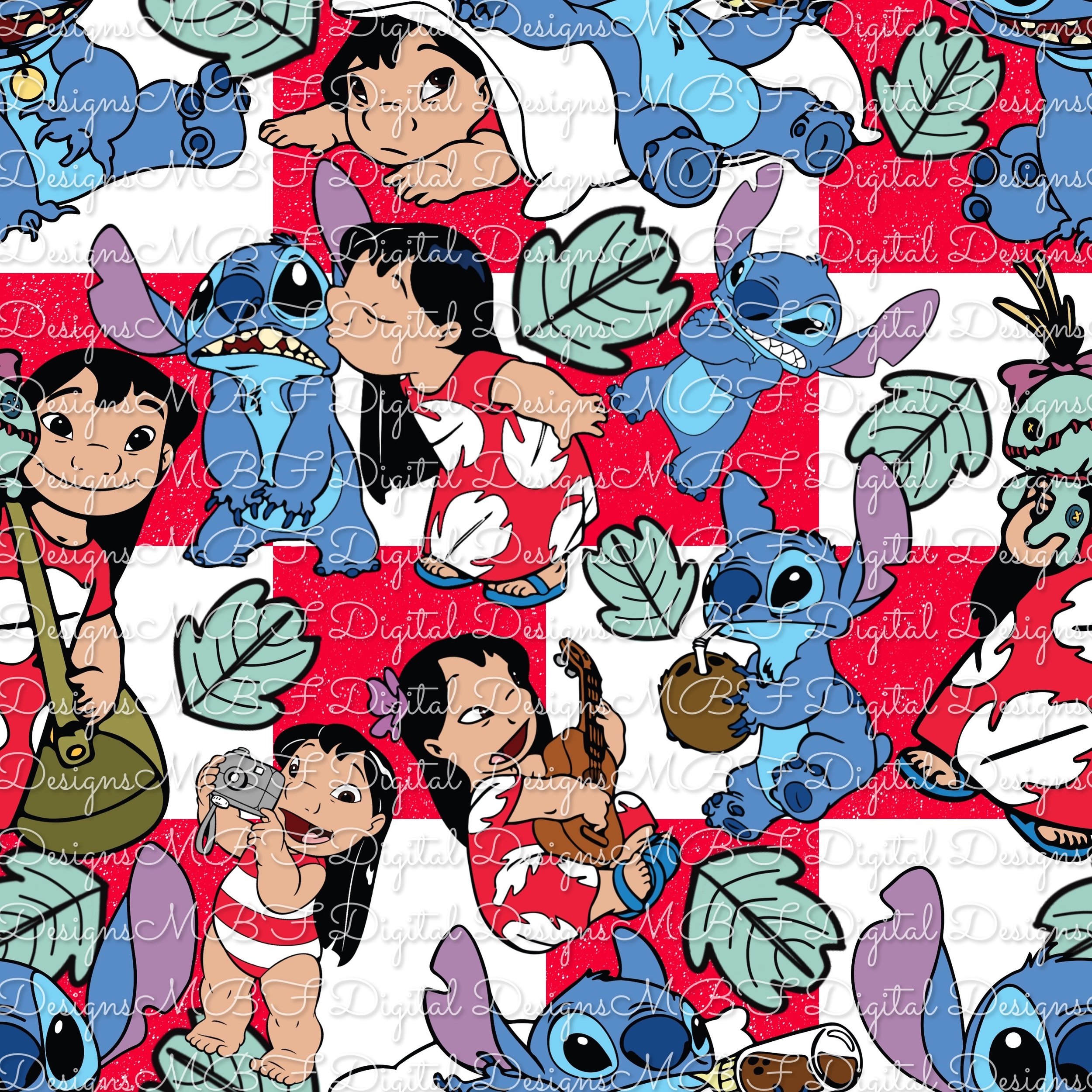 Ohana (red checked color way)