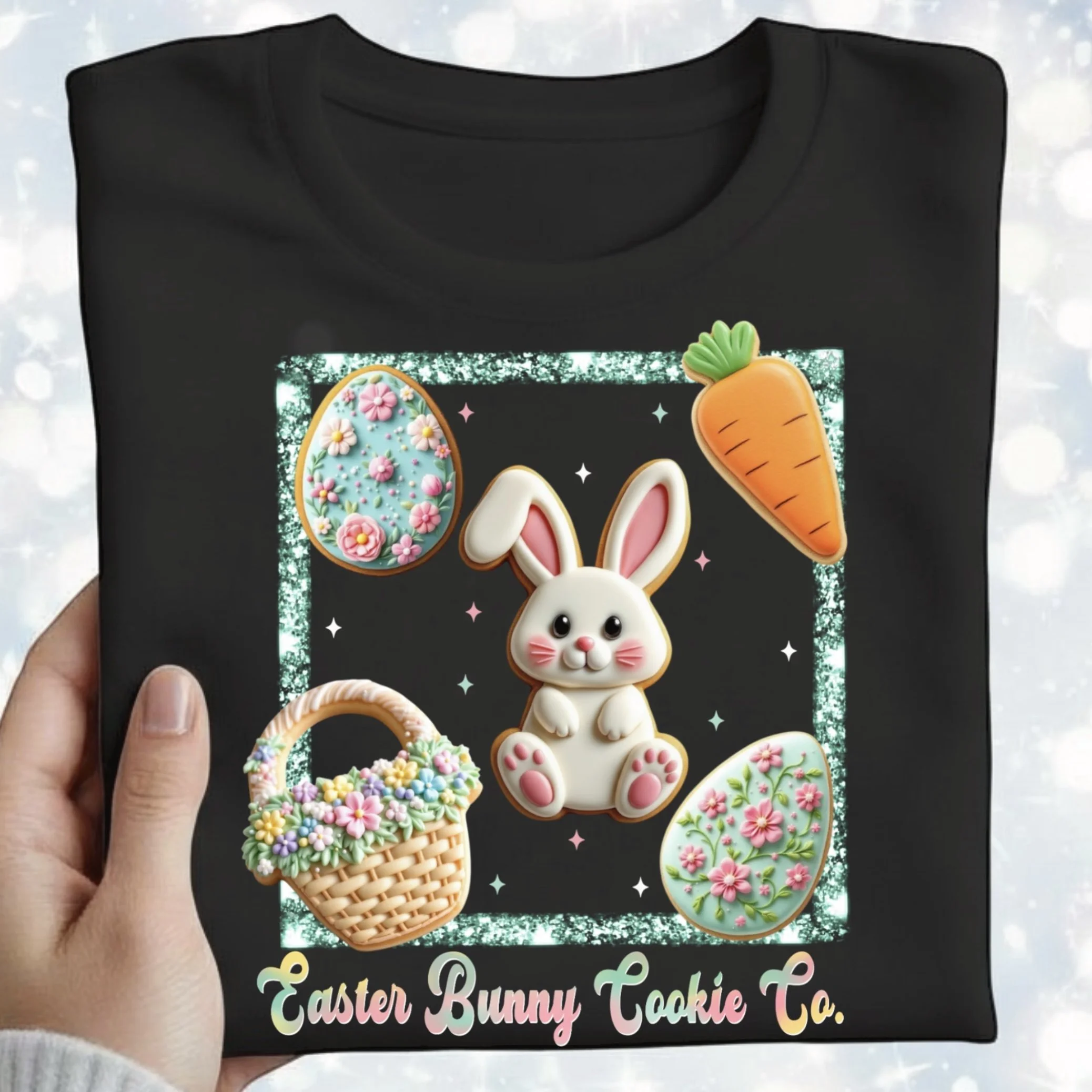 Easter Bunny Cookie Co PNG