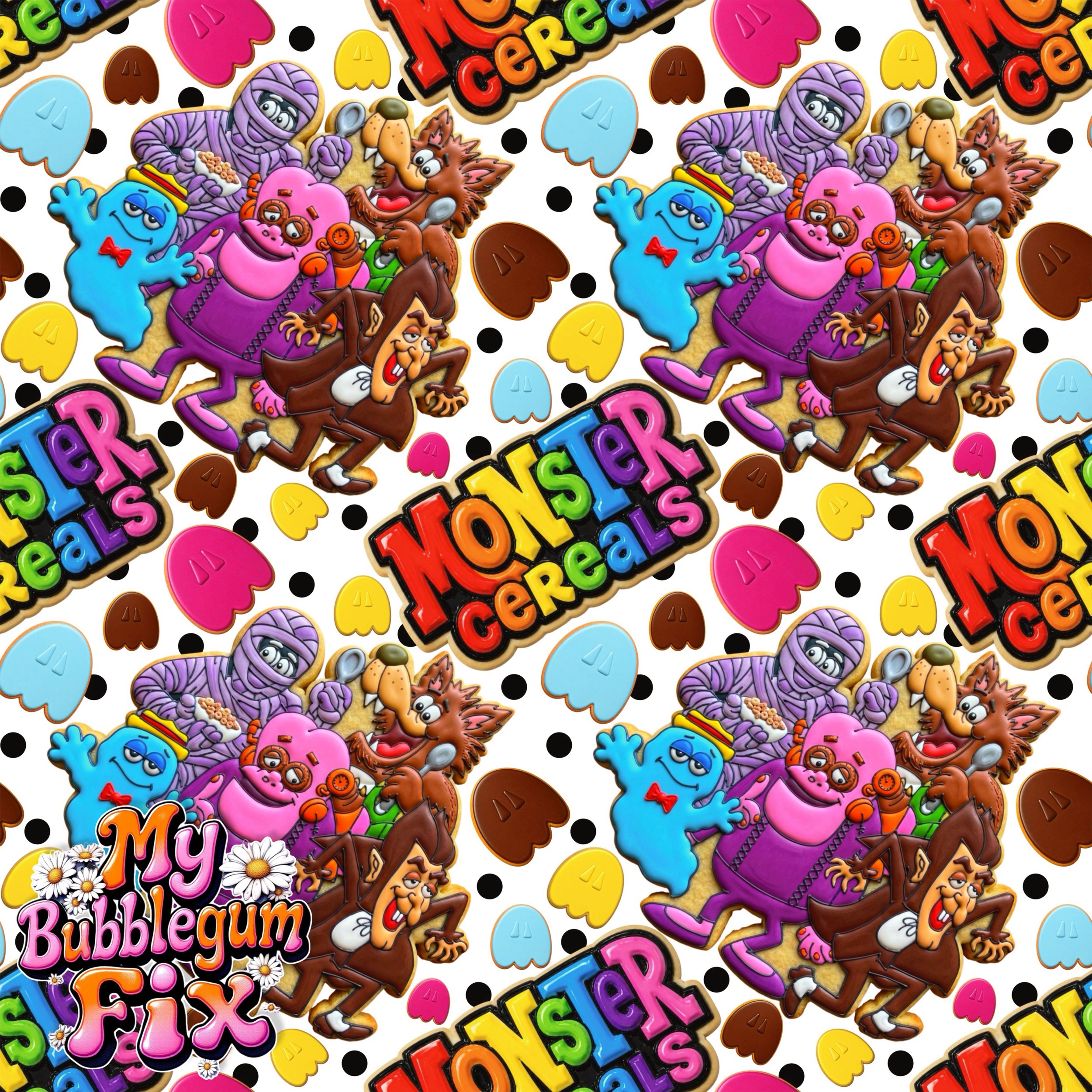 Monster Cereal Cookies