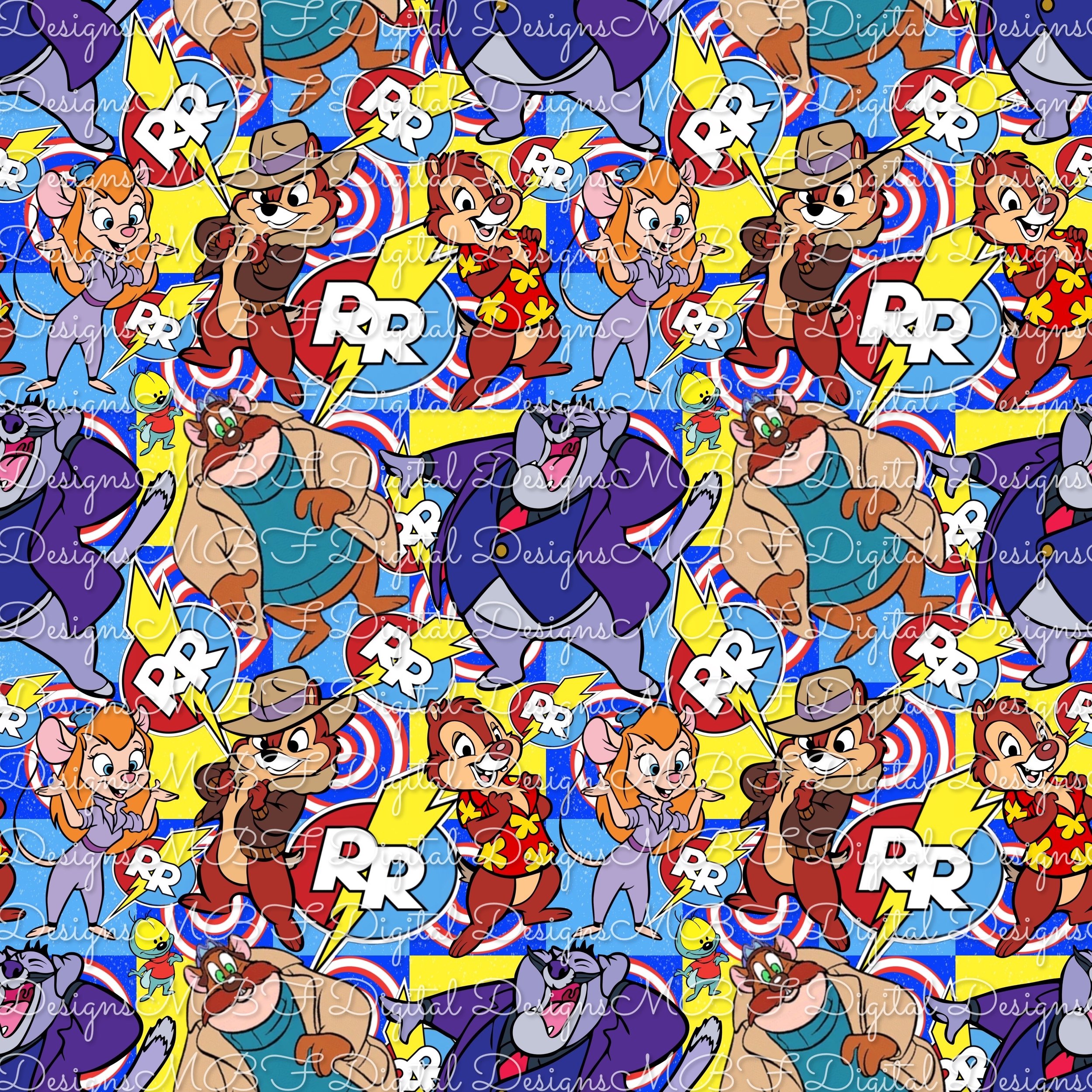 Rescue Rangers (90’s primary color way)