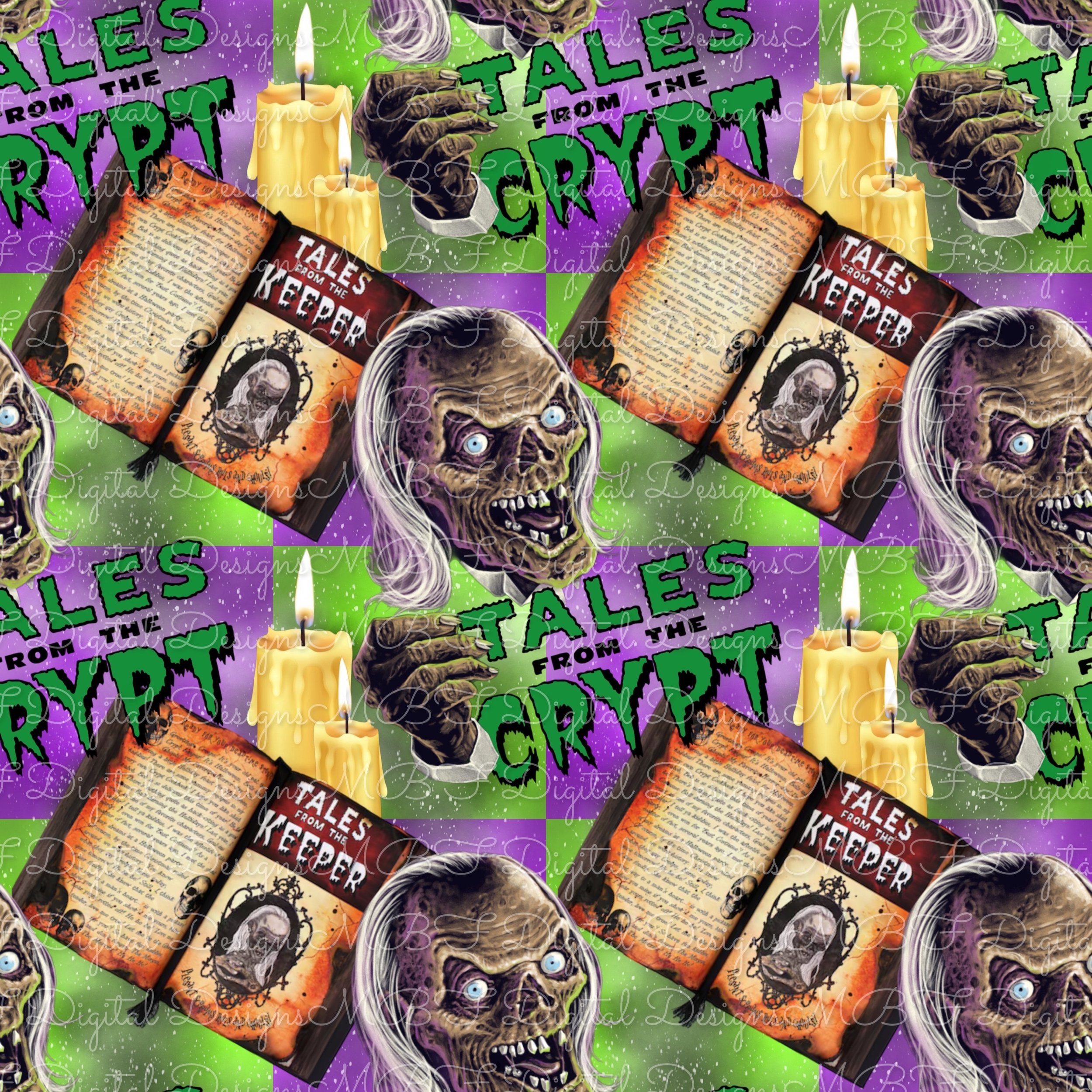 Crypt Tales (purple color way)