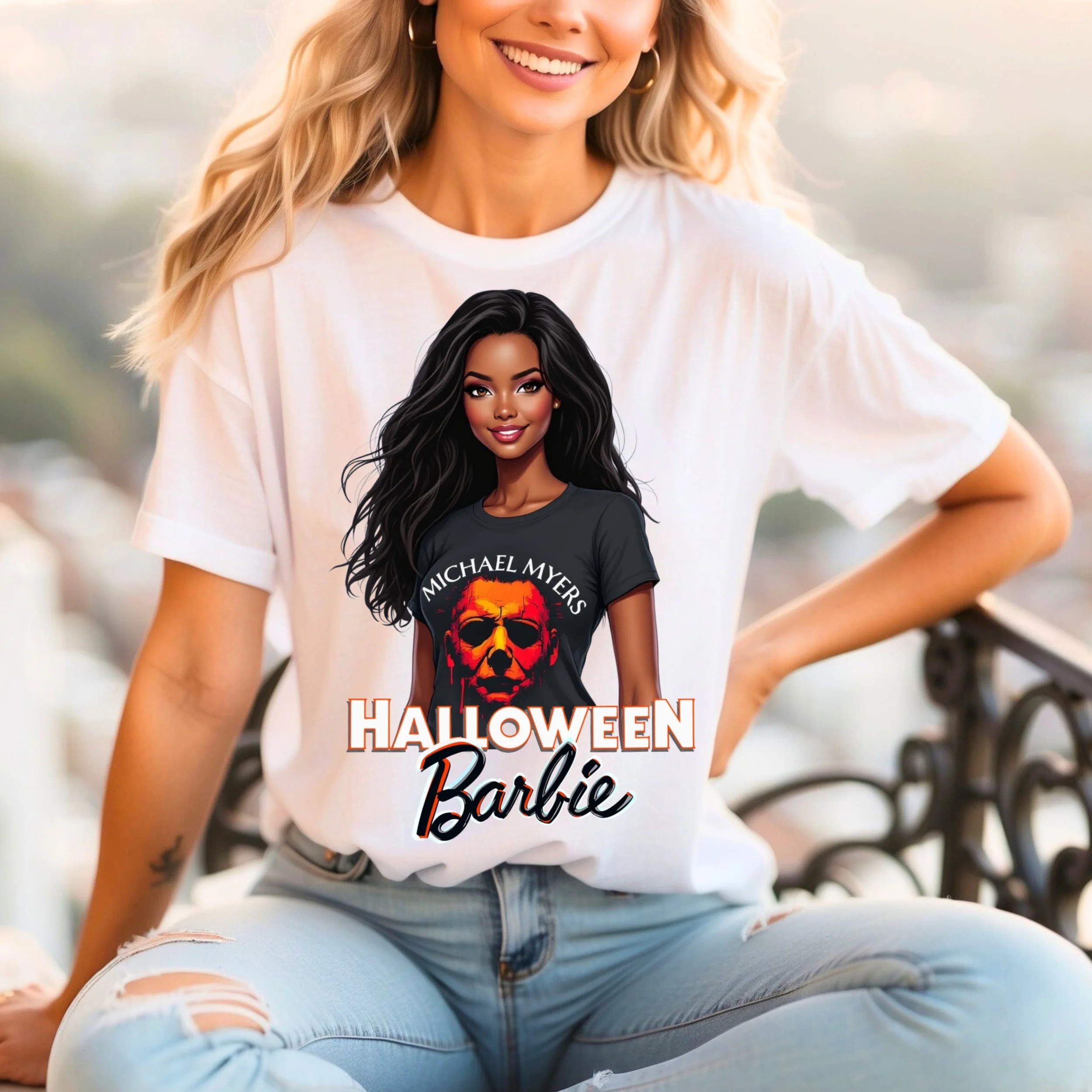 Halloween Barbie #2 PNG