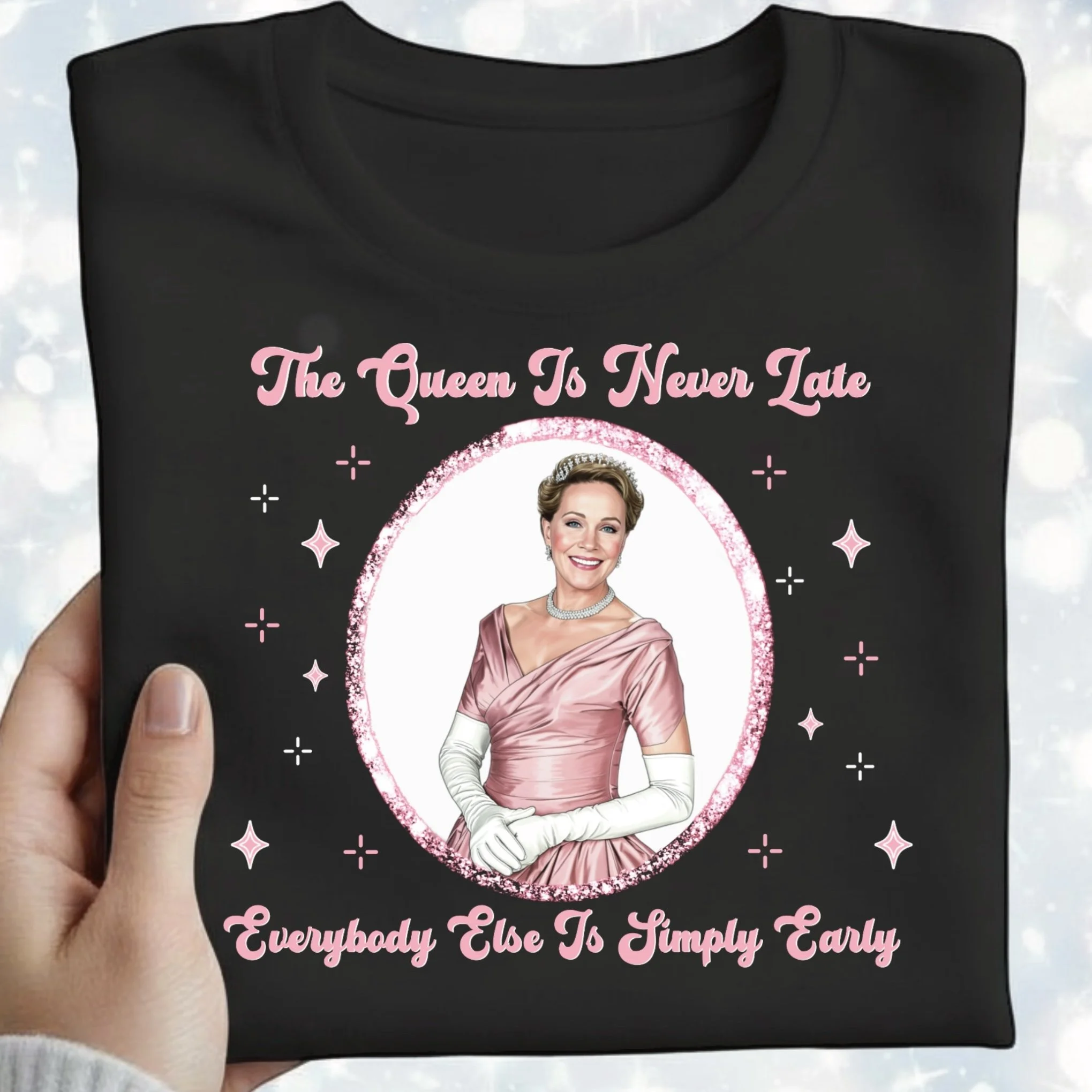 The Queen Is Never Late PNG