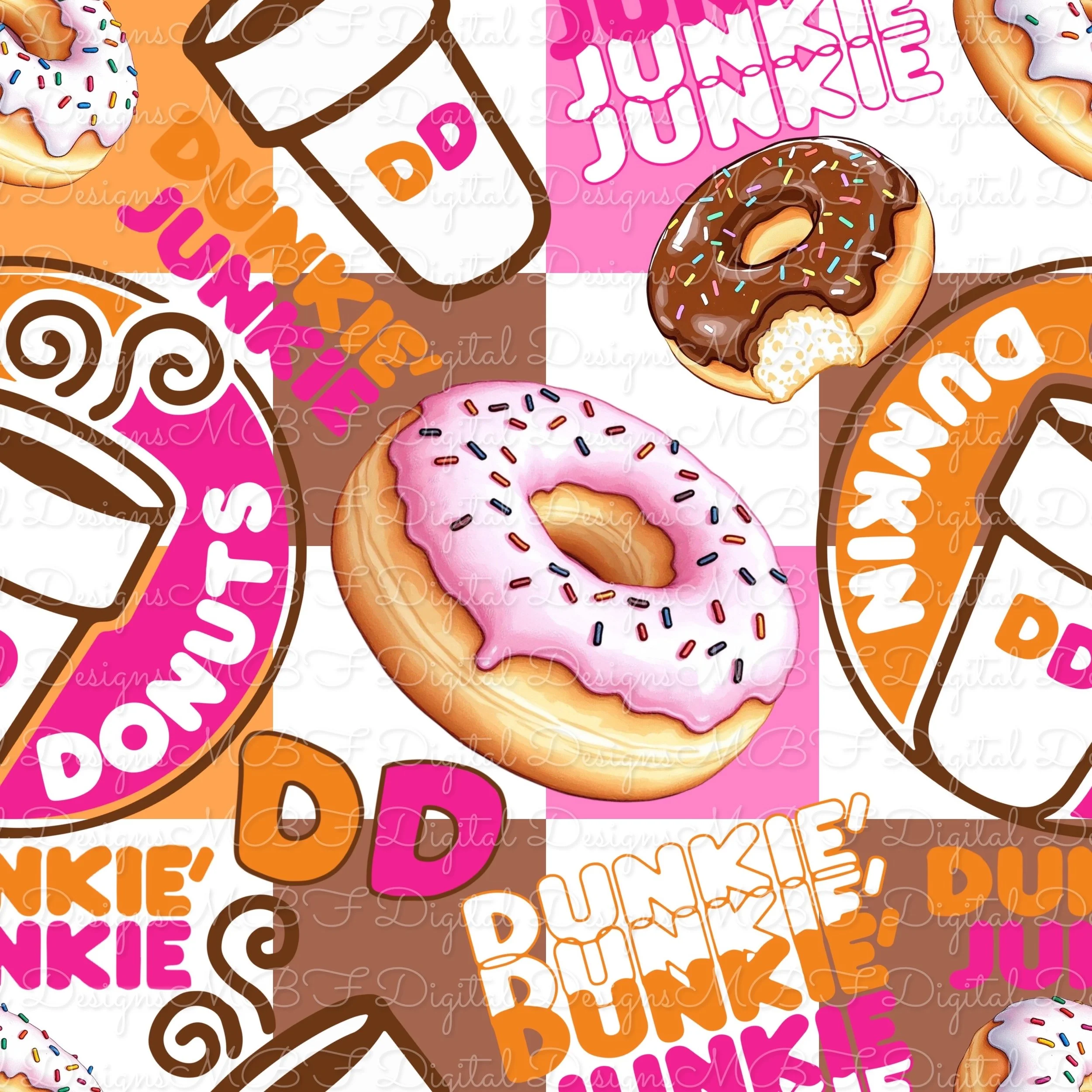 Dunkie Junkie (multi checked color way)