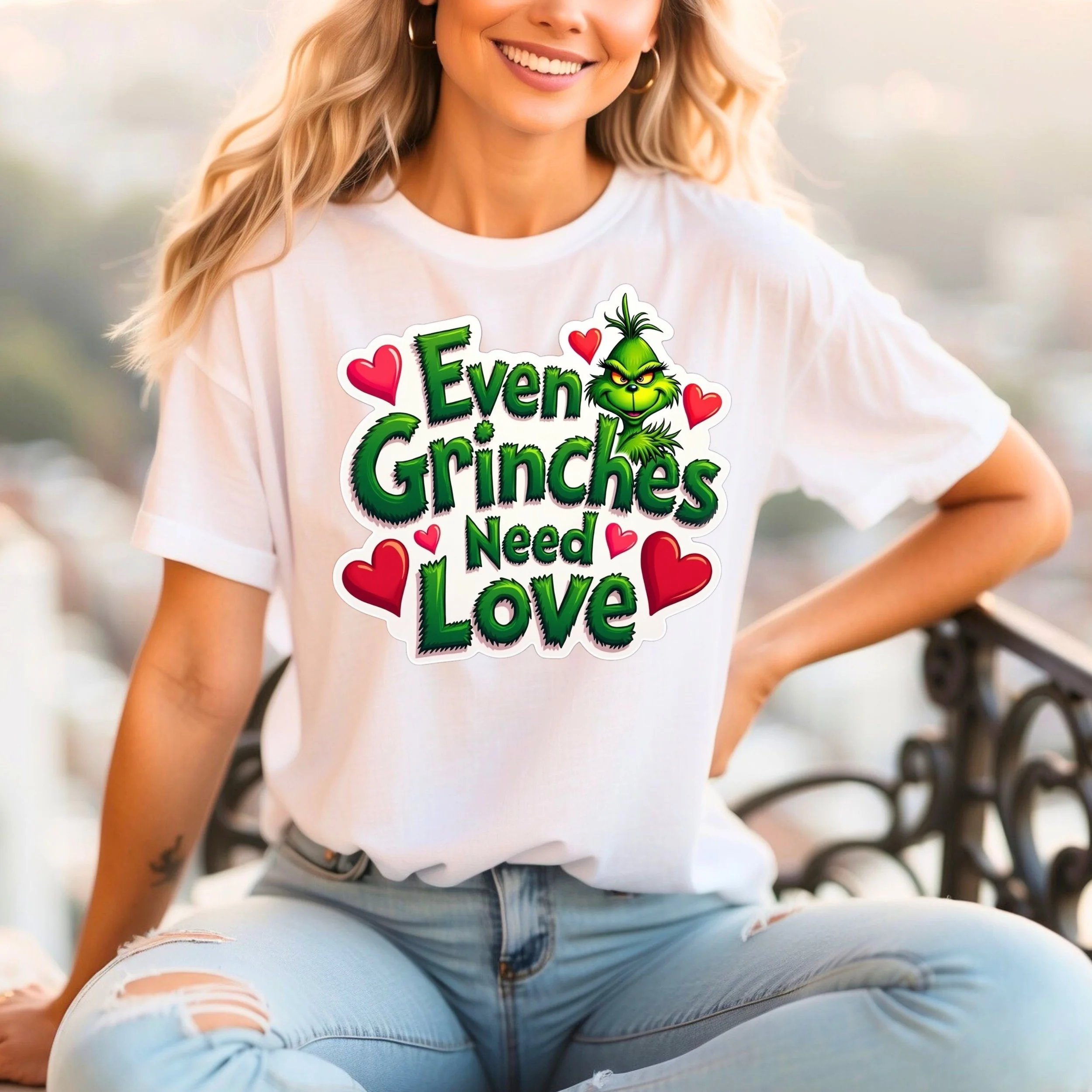 Even G*rinches Need Love PNG
