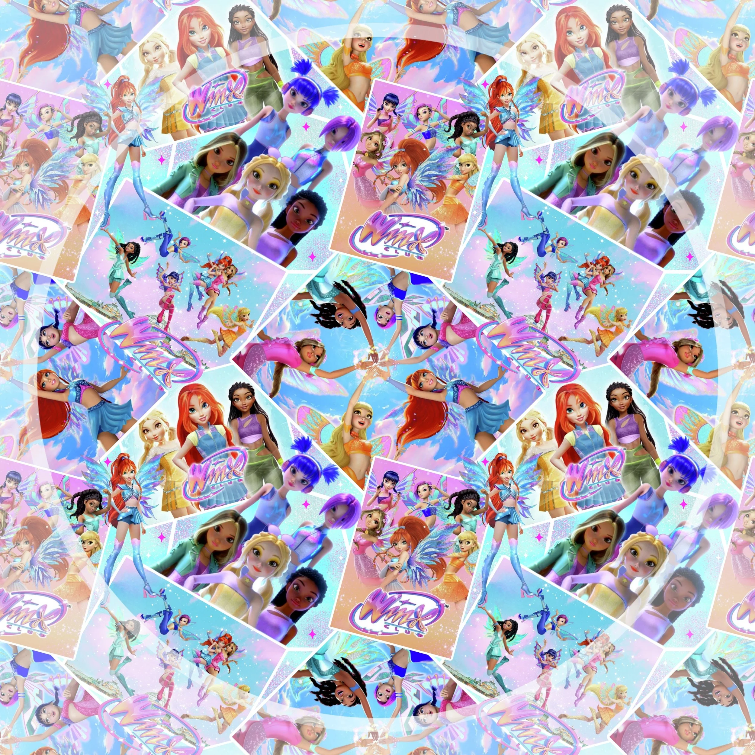 WINX Club (sky blue sparkle color way)