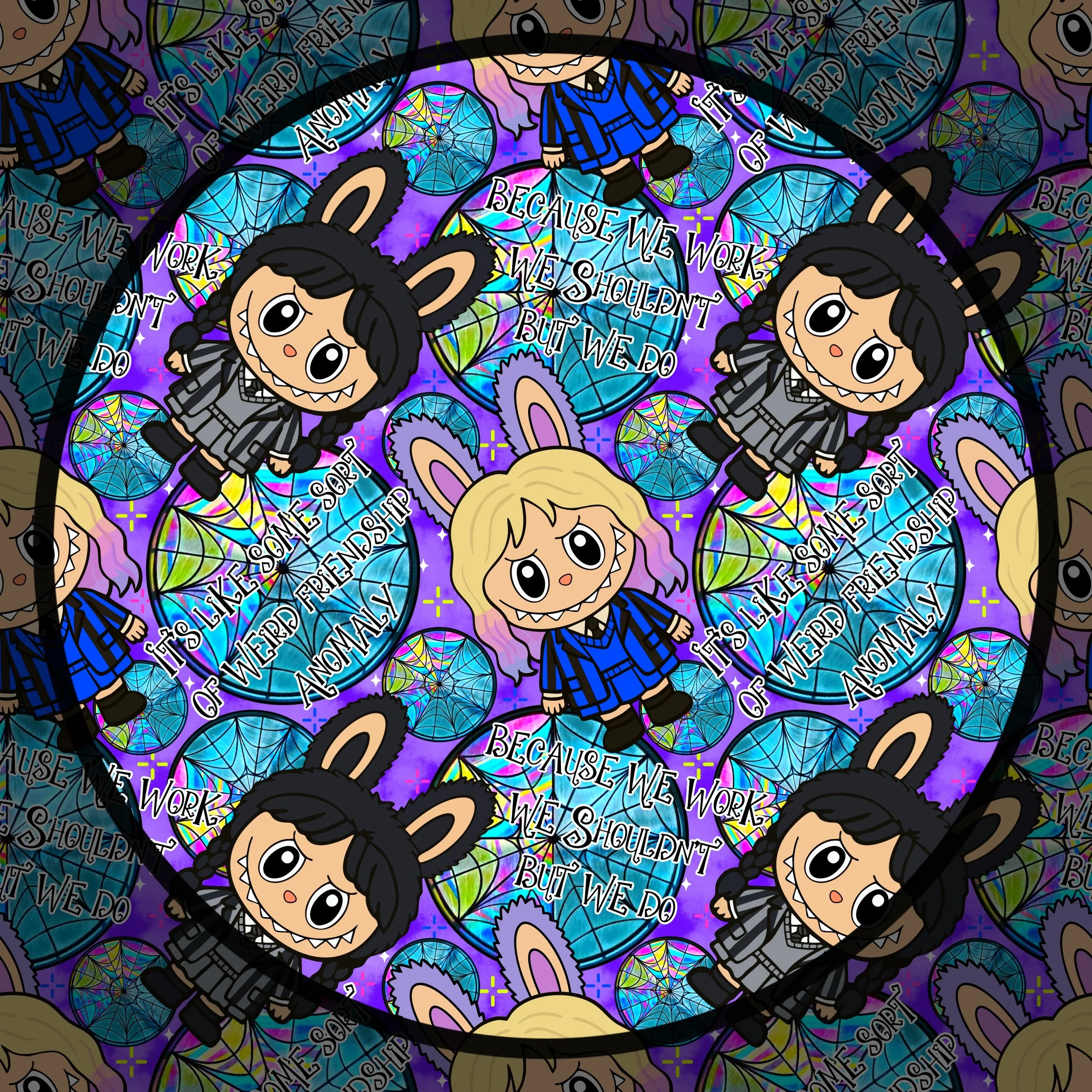 Friendship Anomaly (purple color way)