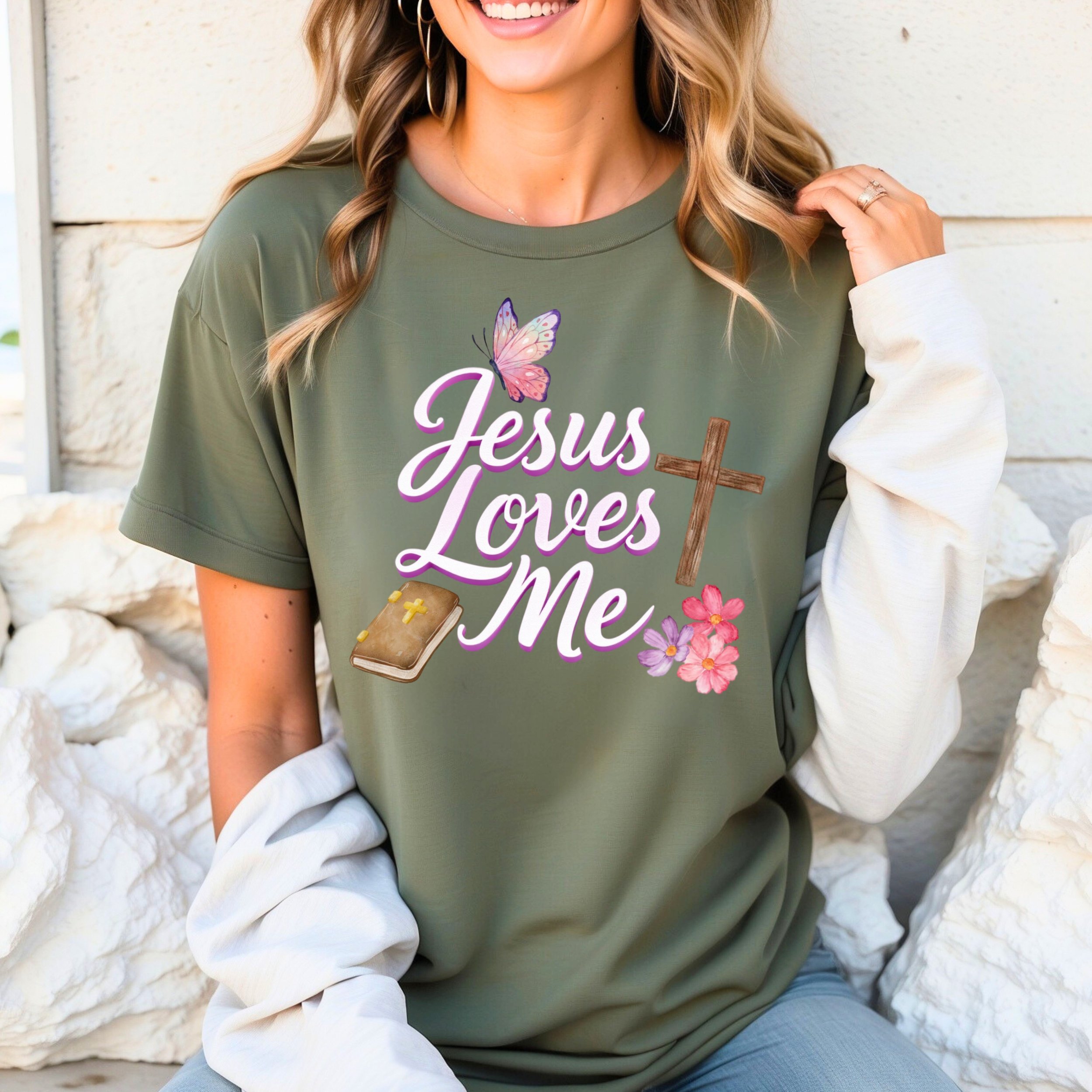 Jesus Loves Me PNG
