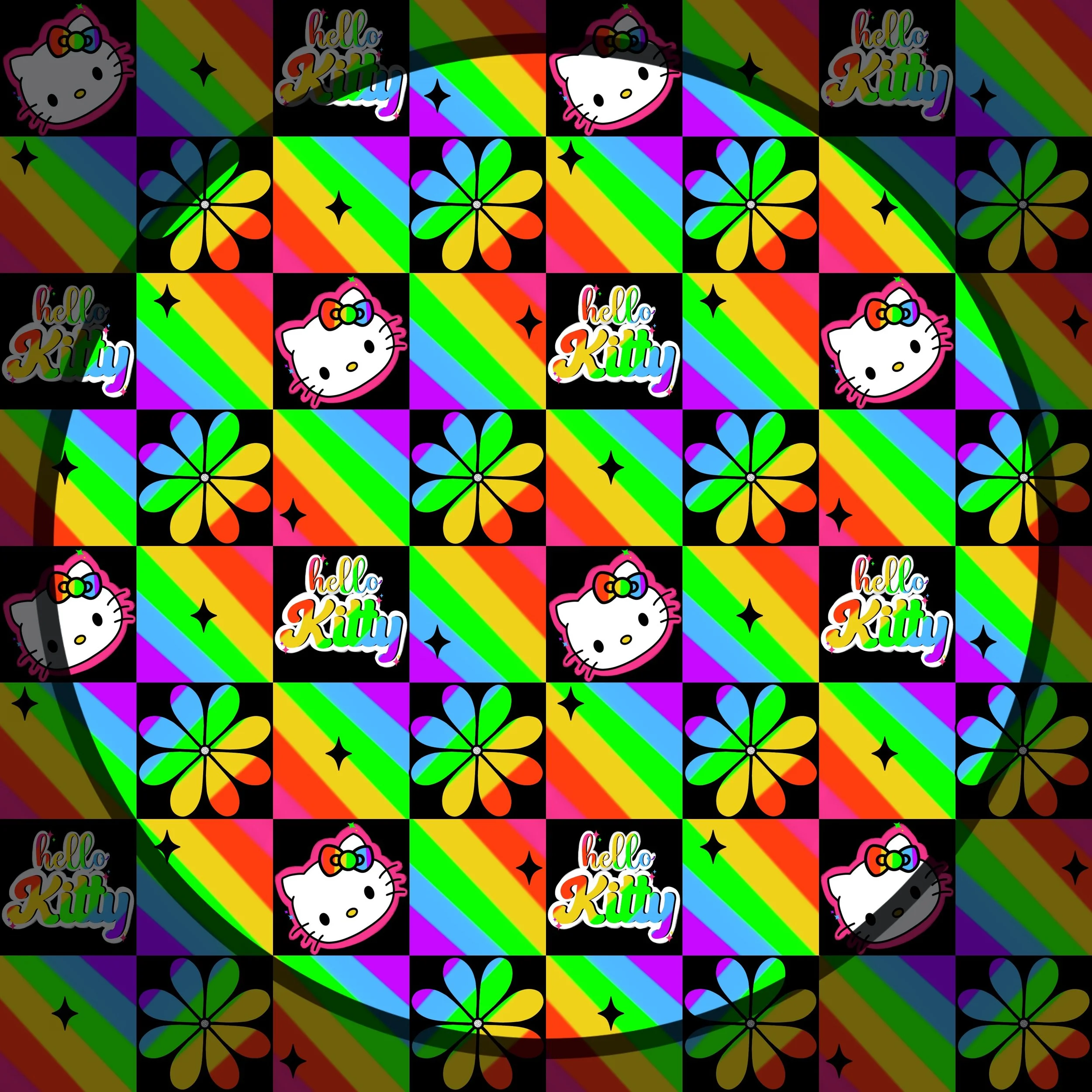 Rainbow HK Checkers
