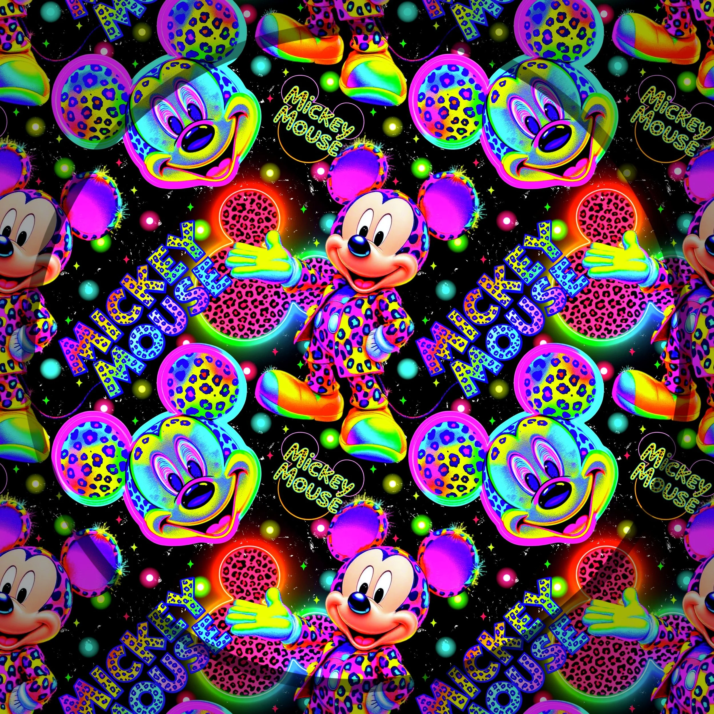 Wild Neon Mickey