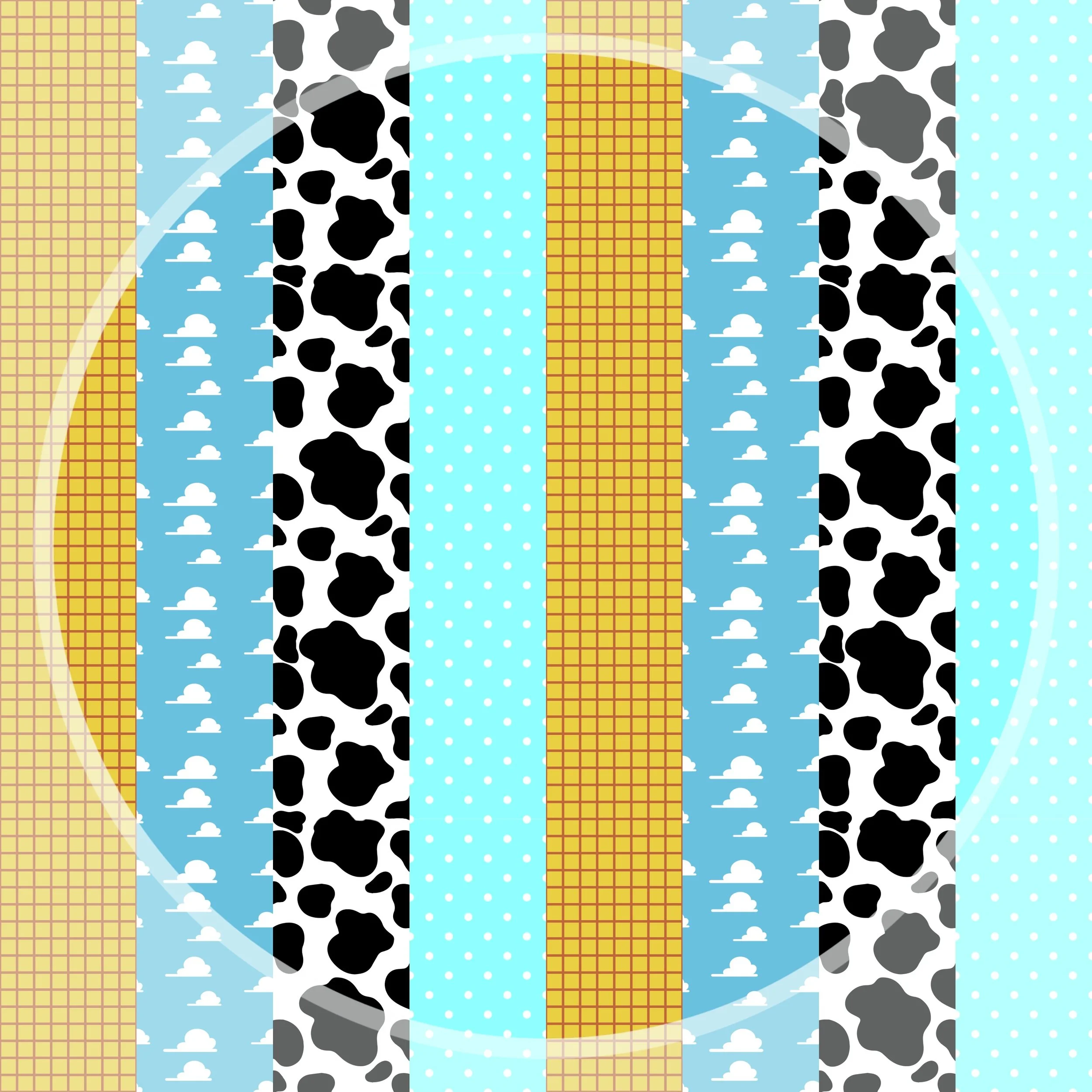 You’ve Got A Friend Coord (quad pattern stripes)
