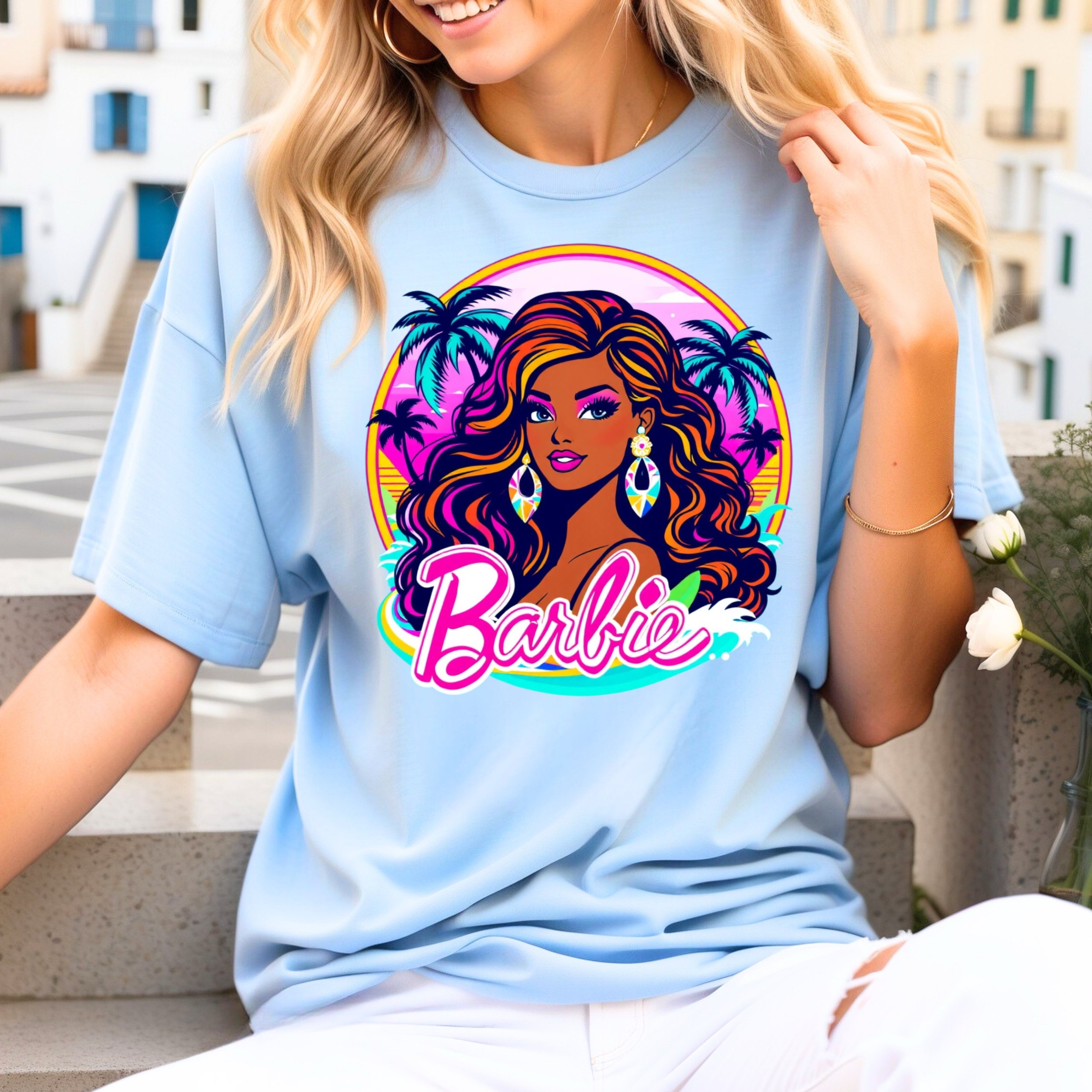 Summer Sunset Barb-ie PNG