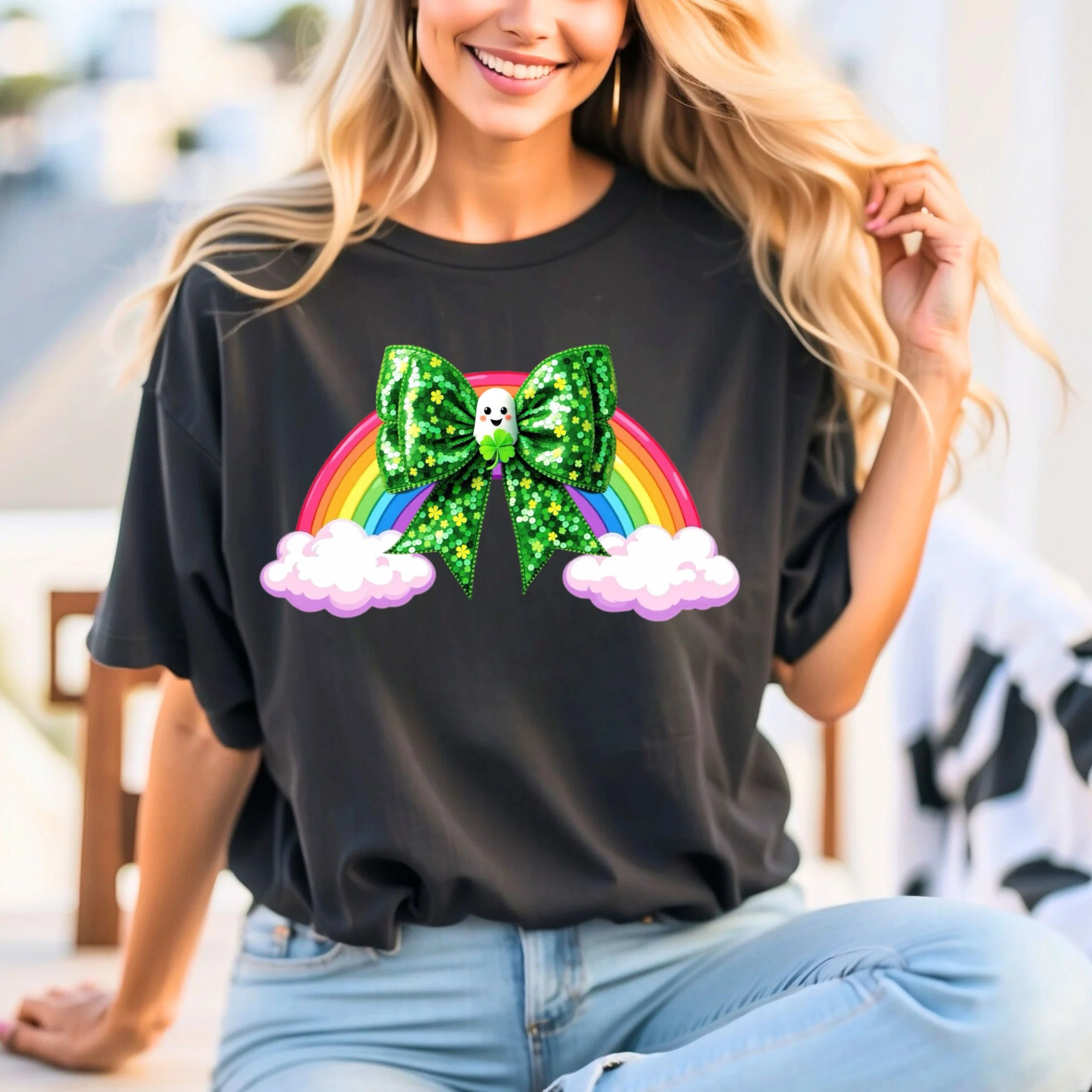 St. Ghostie Bow PNG
