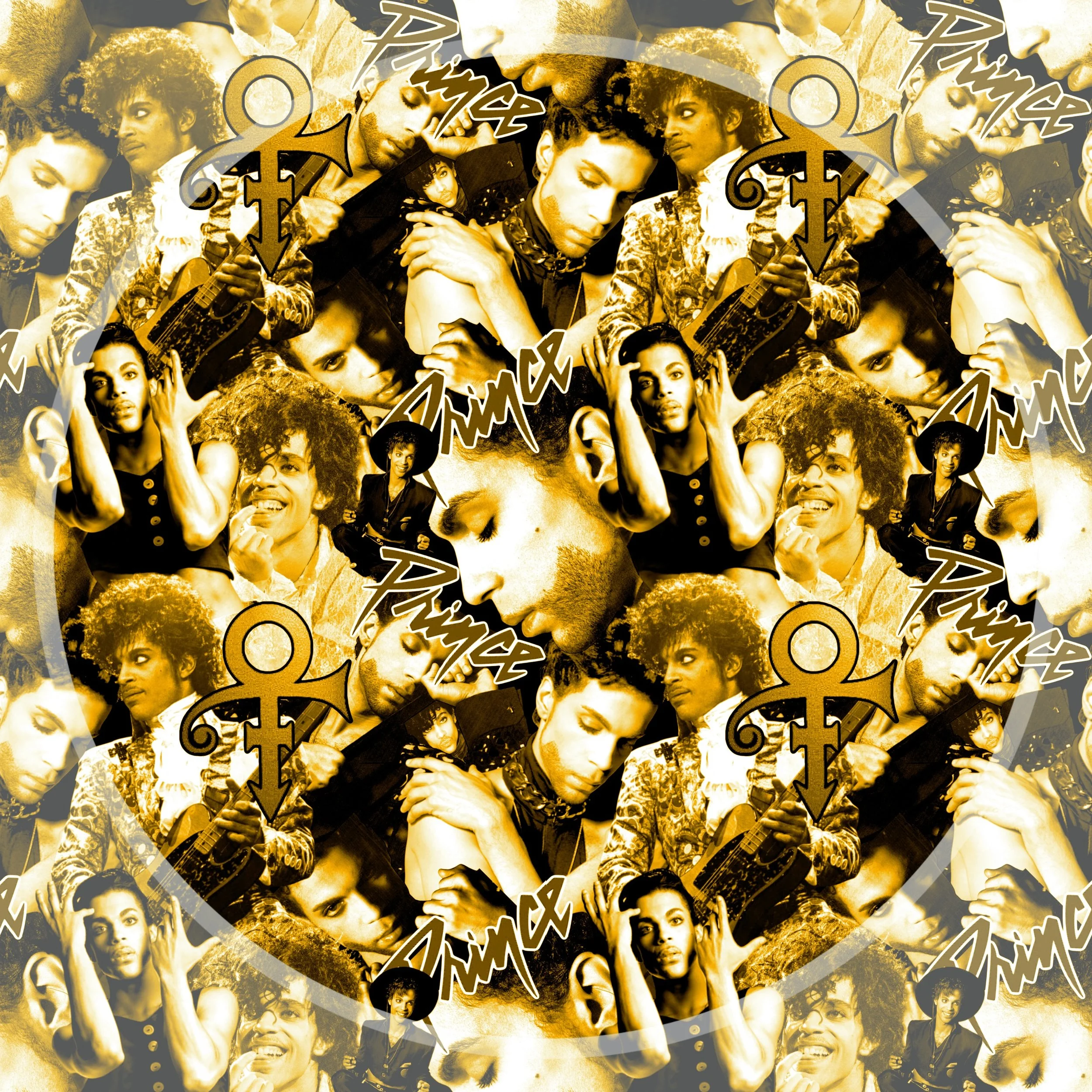 PRINCE Collage (the gold experience color way)