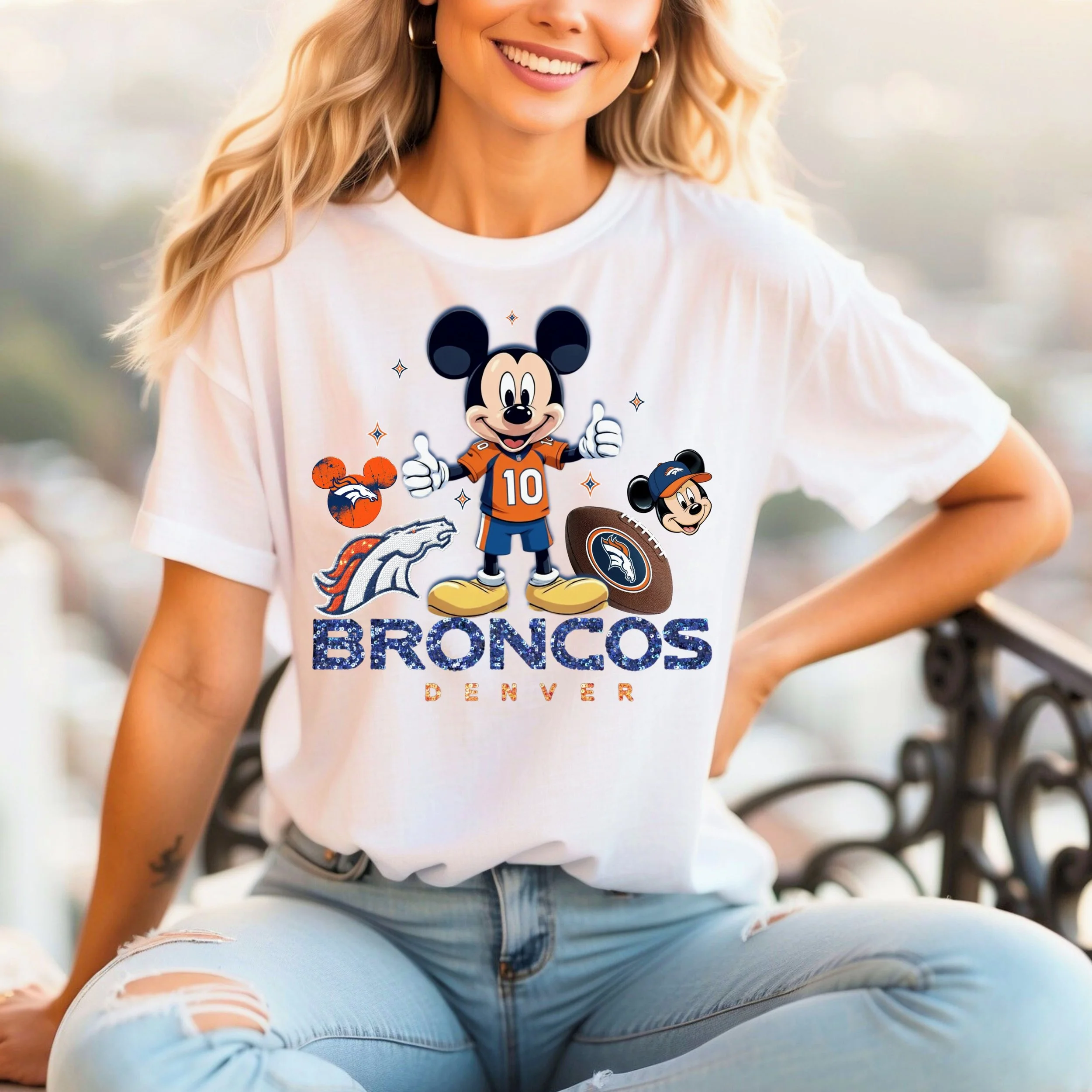 Mickey Broncos PNG