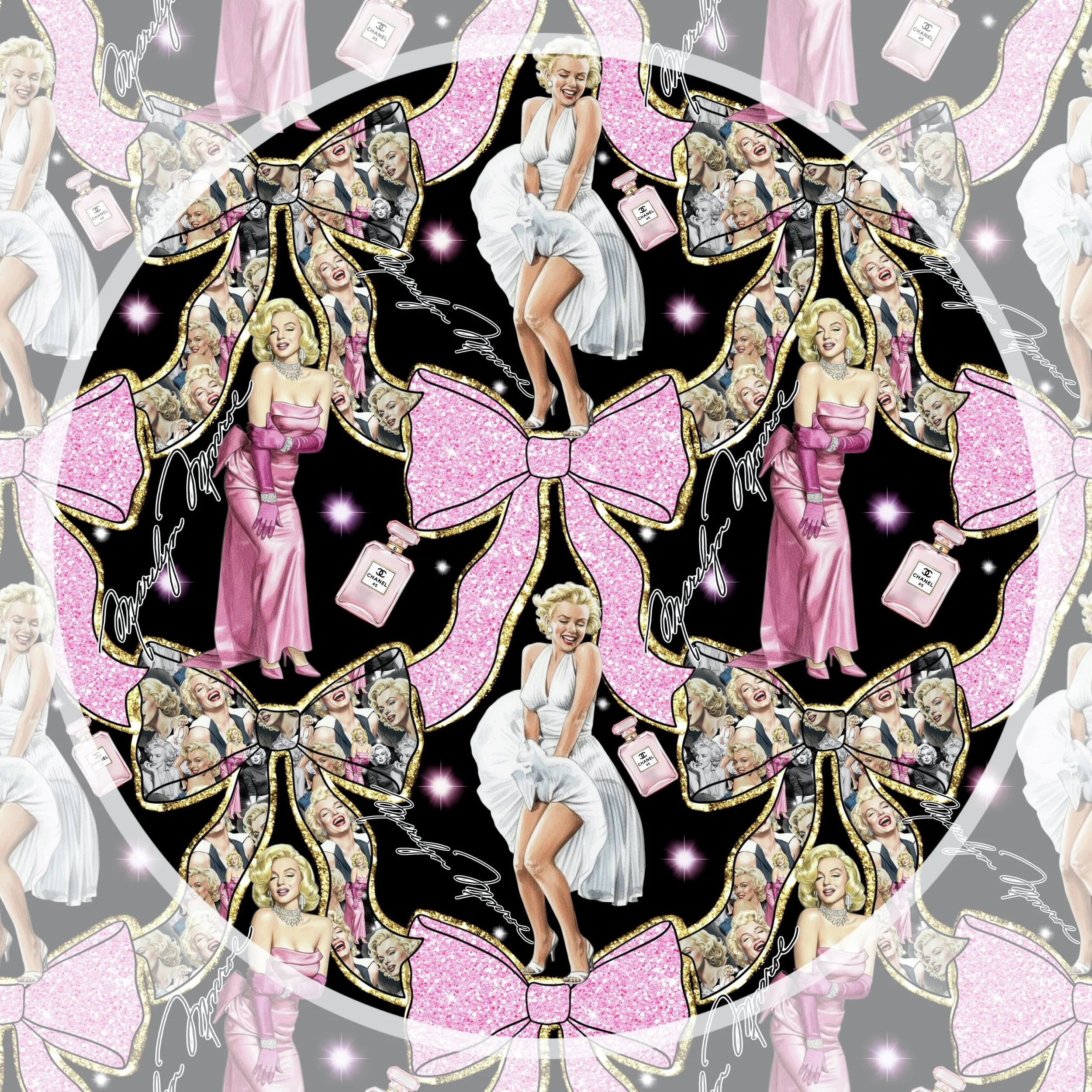 Marilyn N Bows (iconic black color way)
