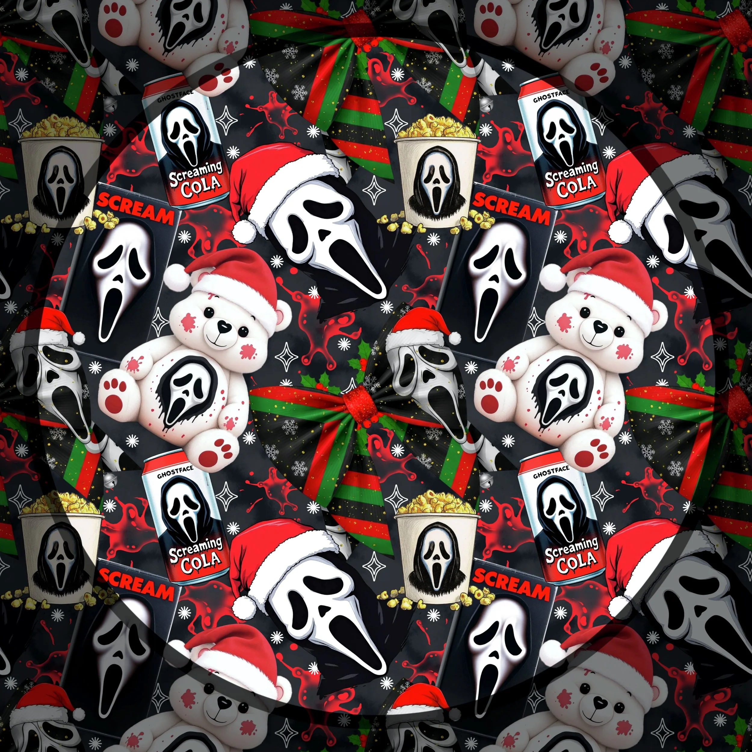 Merry Ghostface (coal color way)