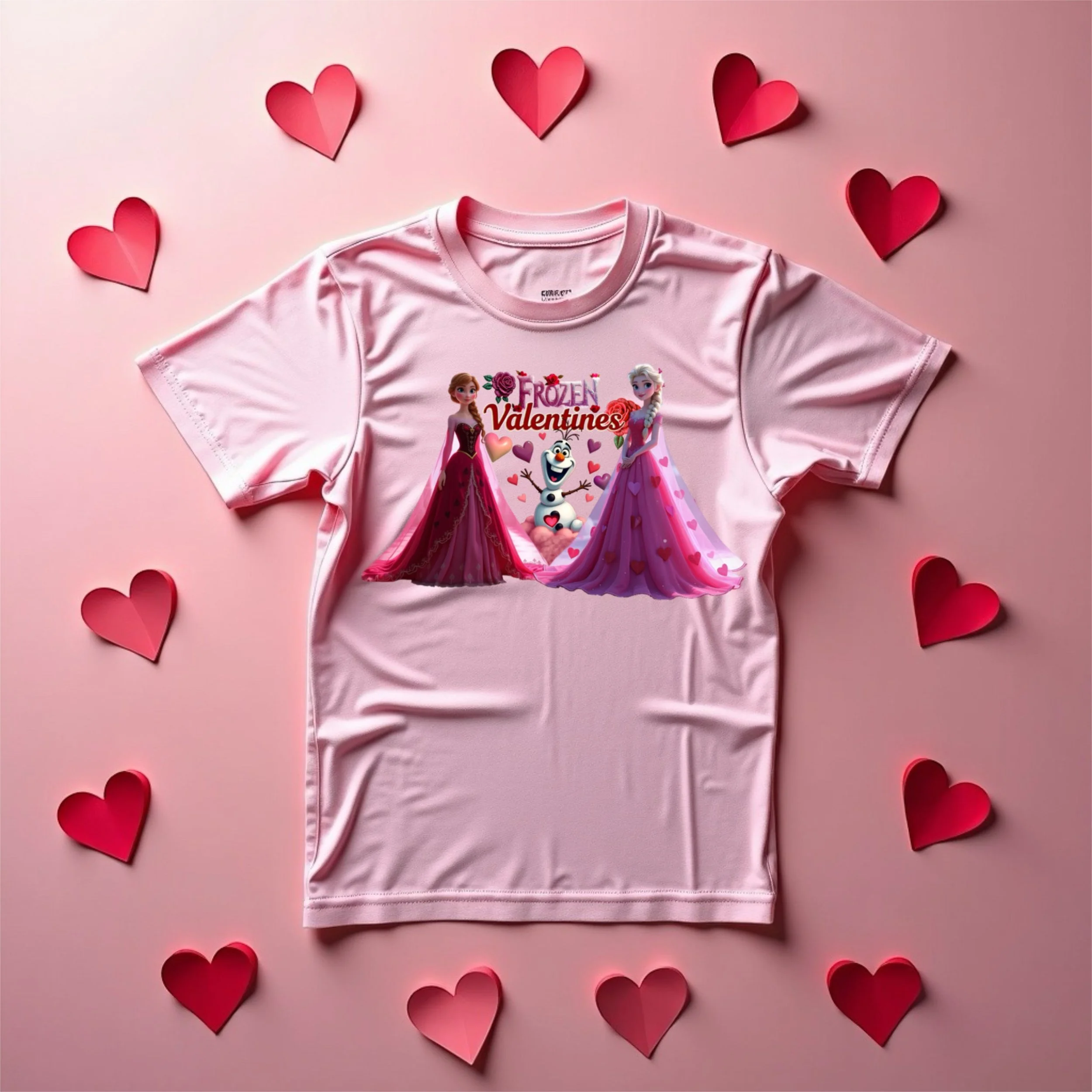 Frozen Valentines PNG