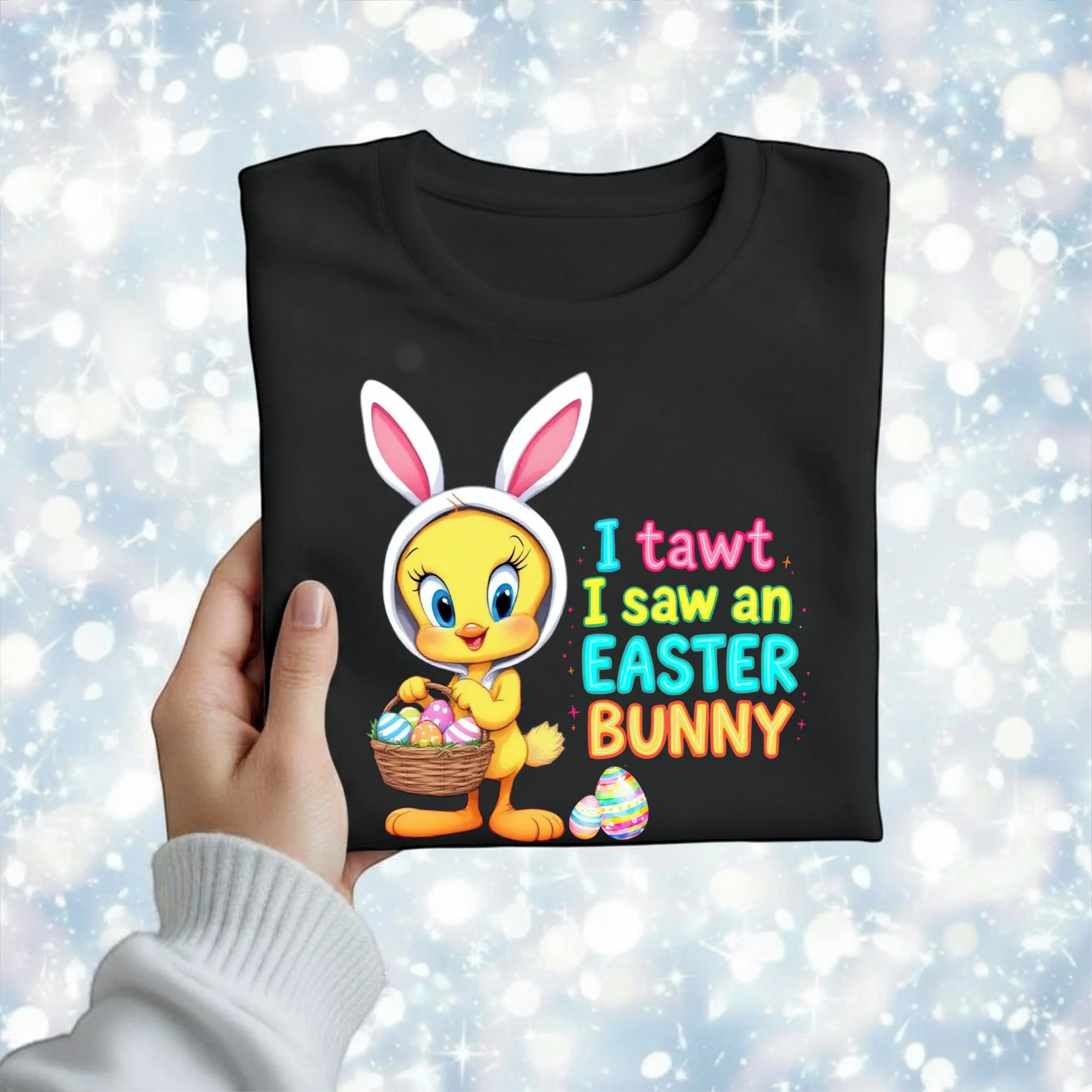Easter Tweety PNG
